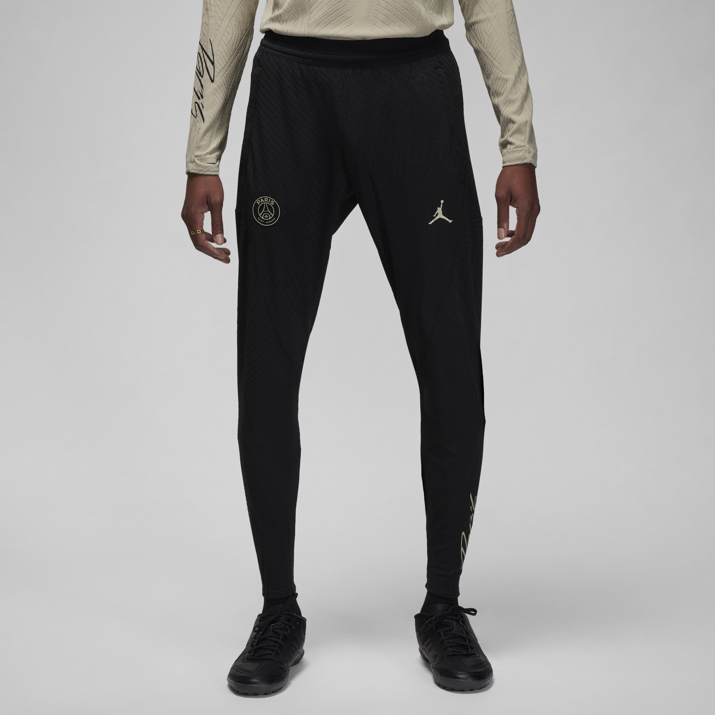 Nike Pantaloni da calcio Jordan Dri-FIT ADV Paris Saint-Germain Strike Elite da uomo – Terza - Nero
