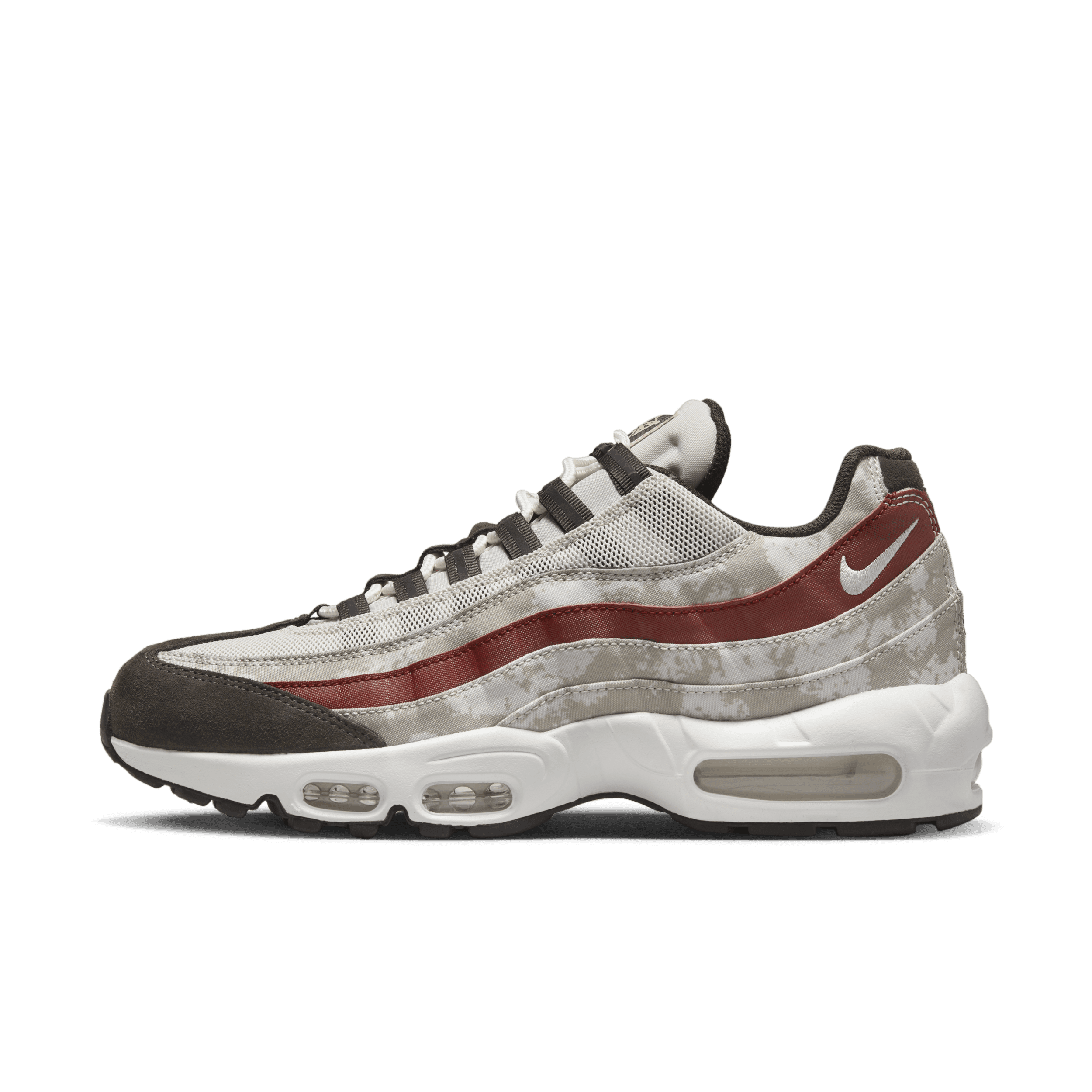 Air max clearance 95 blanc rouge