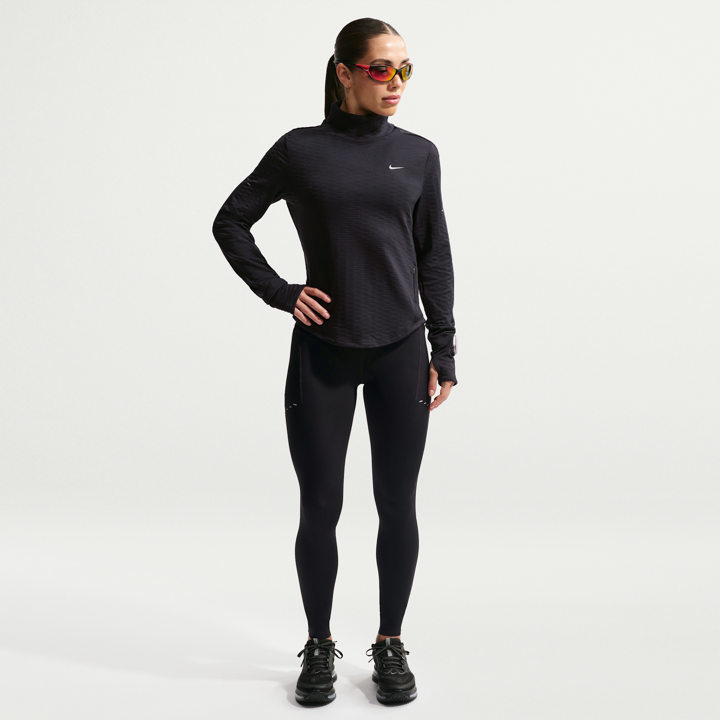 Nike Swift Women's Therma-FIT Turtle-Neck Running Top product image