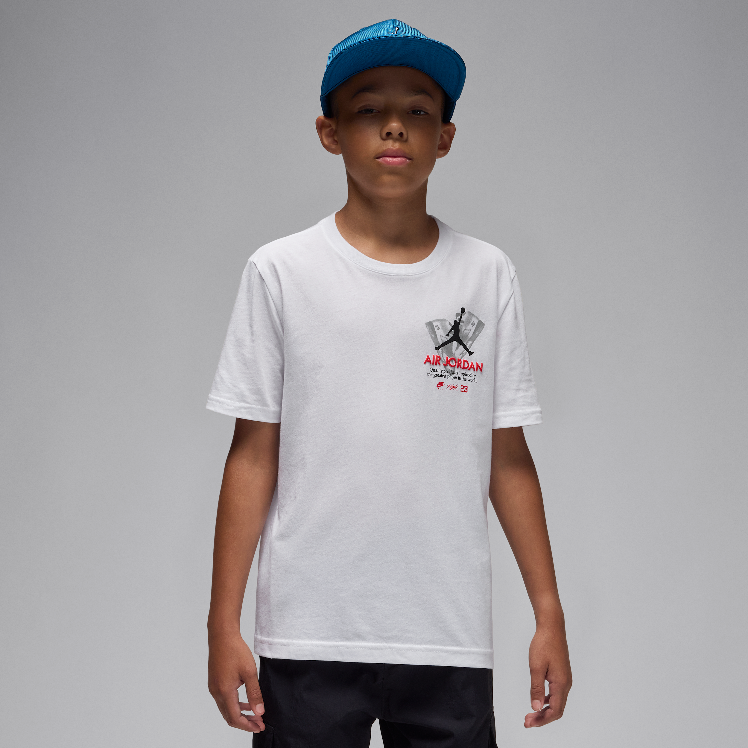 【ナイキ(NIKE)公式ストア】ジョーダン ジュニア エア ジョーダン 5 ファイヤー レッド ツアー Tシャツ IO2686-100 ホワイト 【ナイキ(NIKE)公式ストア】ジョーダン ジュニア エア ジョーダン 5 ファイヤー レッド ツアー Tシャツ IO2686-100 ホワイト