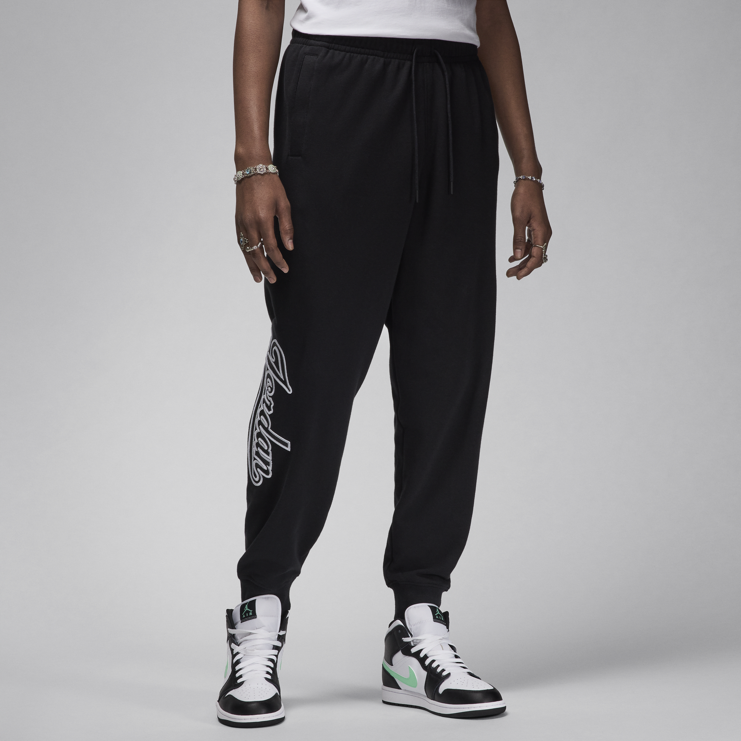 Nike Lette Jordan Flight MVP-fleecebukser til mænd - sort
