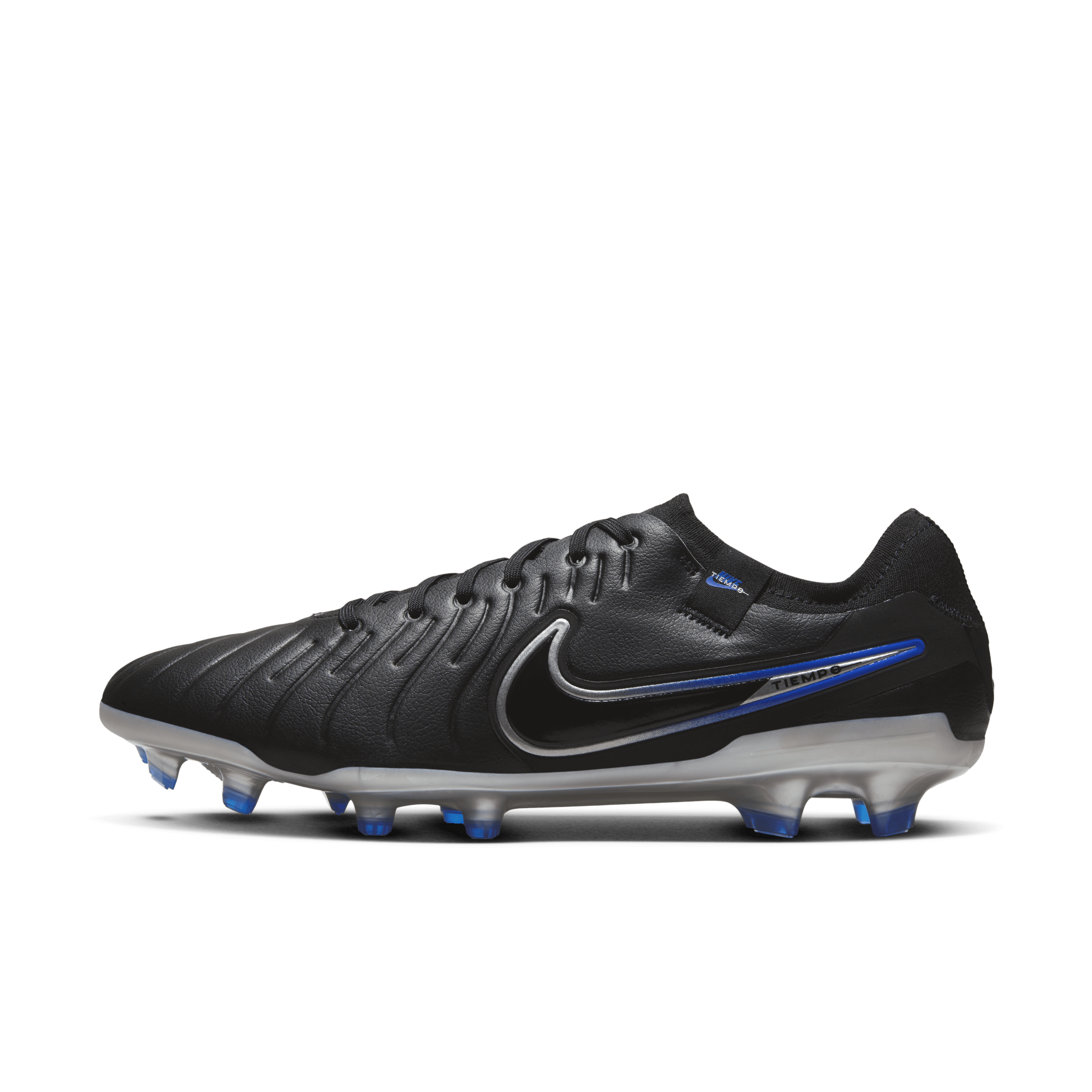 Nike Tiempo Legend 10 Pro Botas de fútbol de perfil bajo para terreno firme - Negro