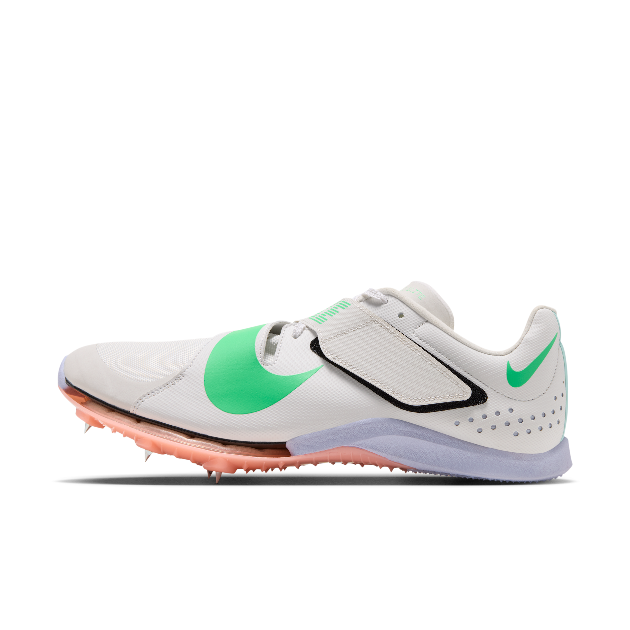 Pointes de saut Nike Long Jump Elite, vue de côté