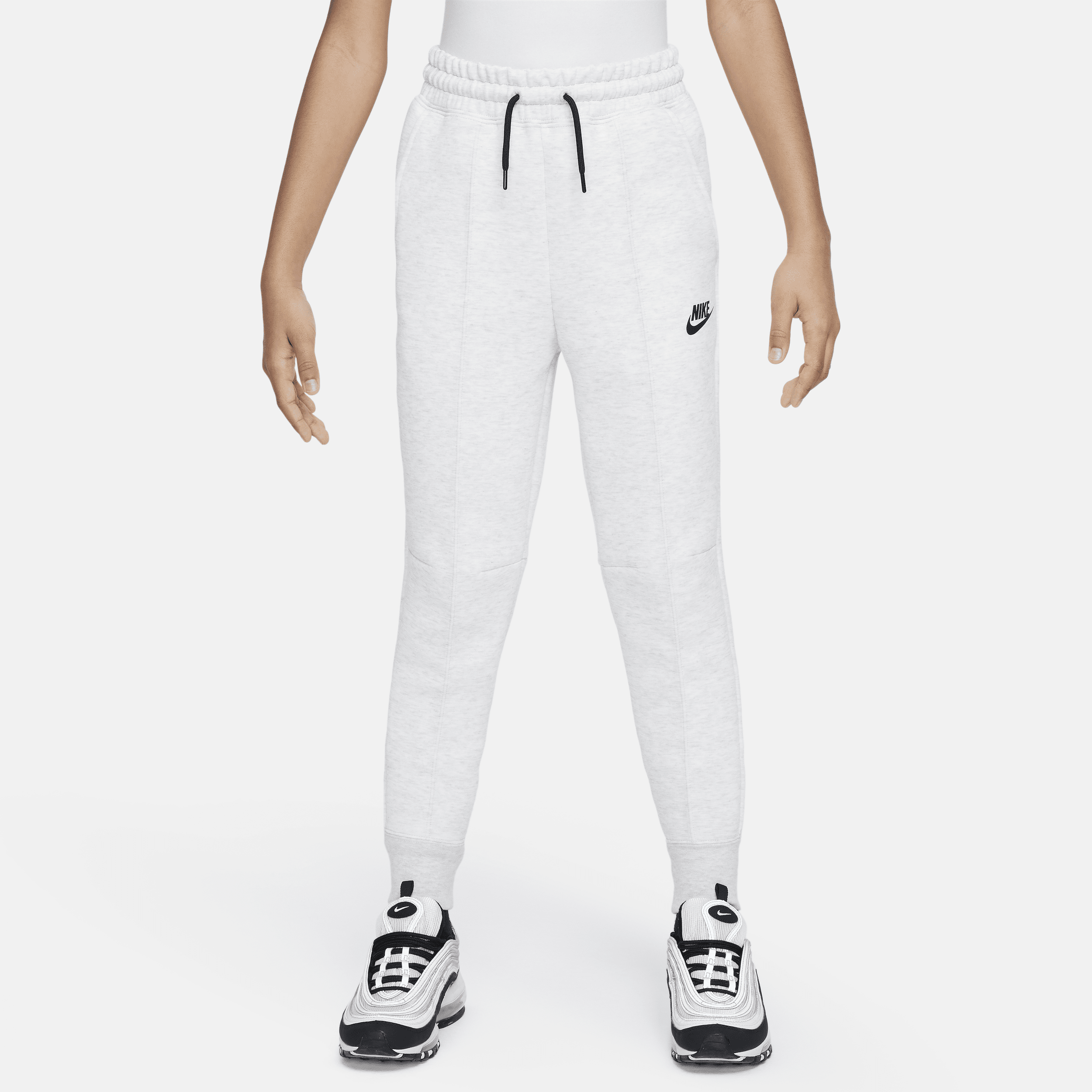Nike Sportswear Tech Fleece-joggers til større børn (piger) - grå