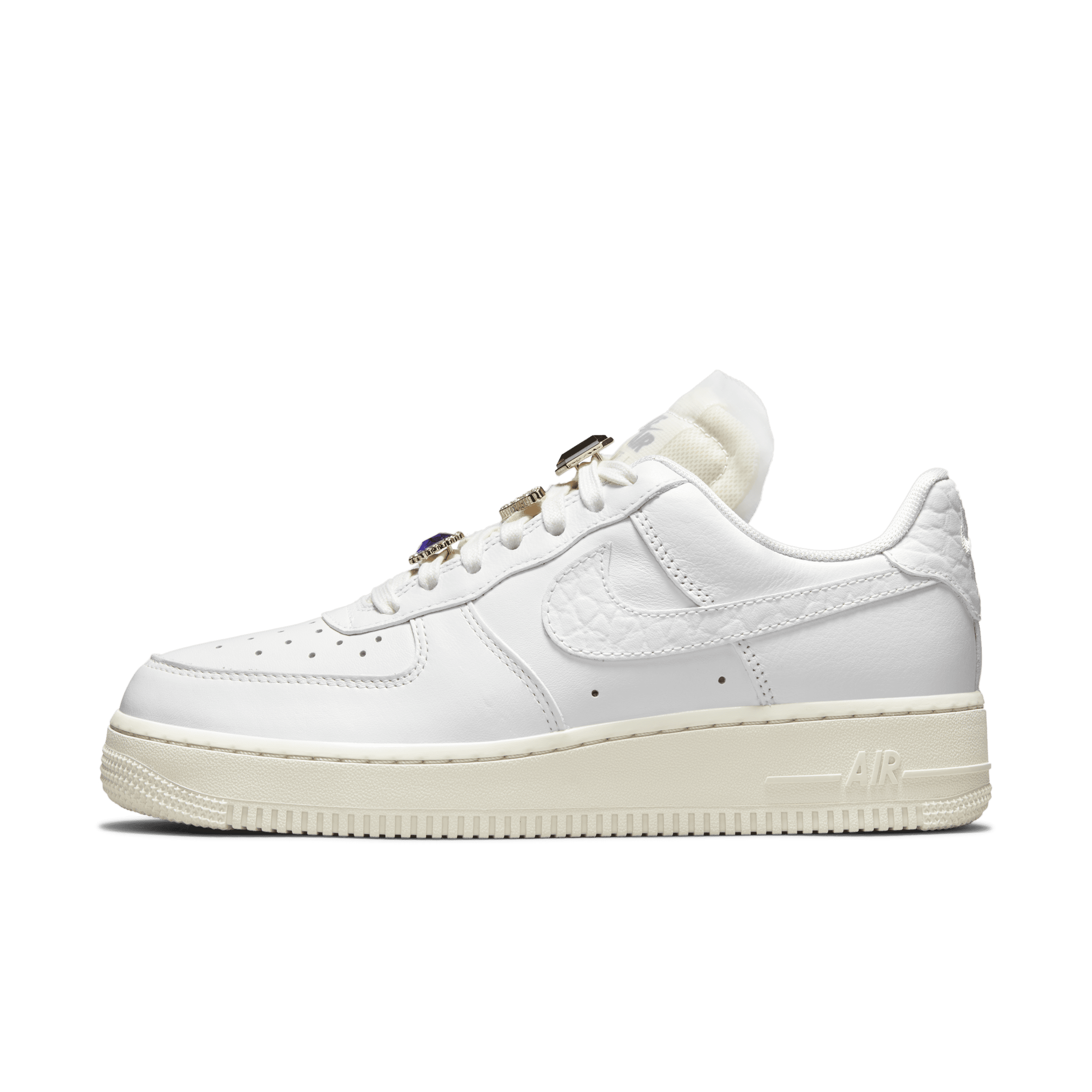 Scarpa Nike Air Force 1 Low Premium - Donna - Bianco
