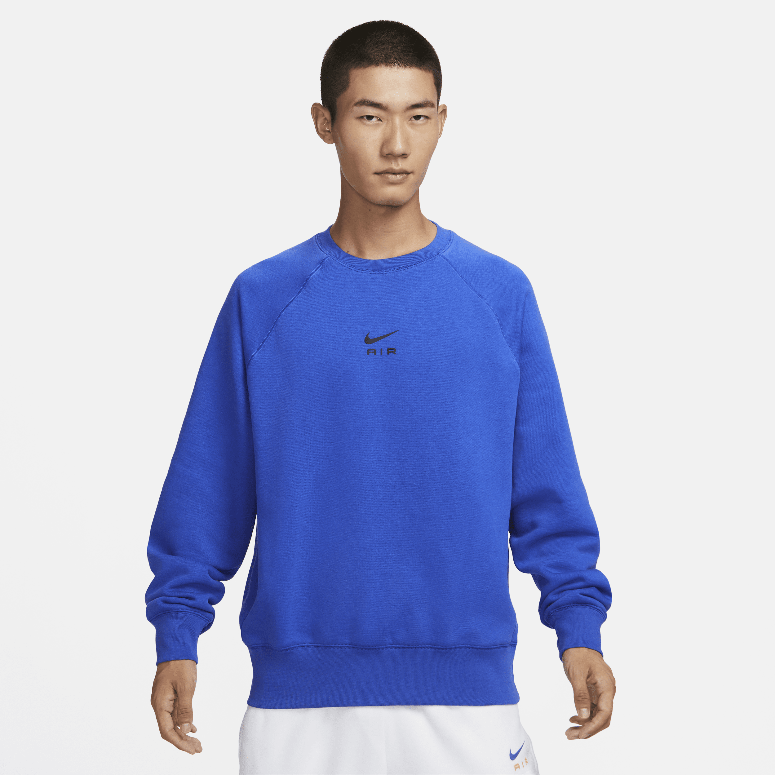 【ナイキ(NIKE)公式ストア】ナイキ エア メンズ フリース クルー FB7204-480 ブルー 【ナイキ(NIKE)公式ストア】ナイキ エア メンズ フリース クルー FB7204-480 ブルー