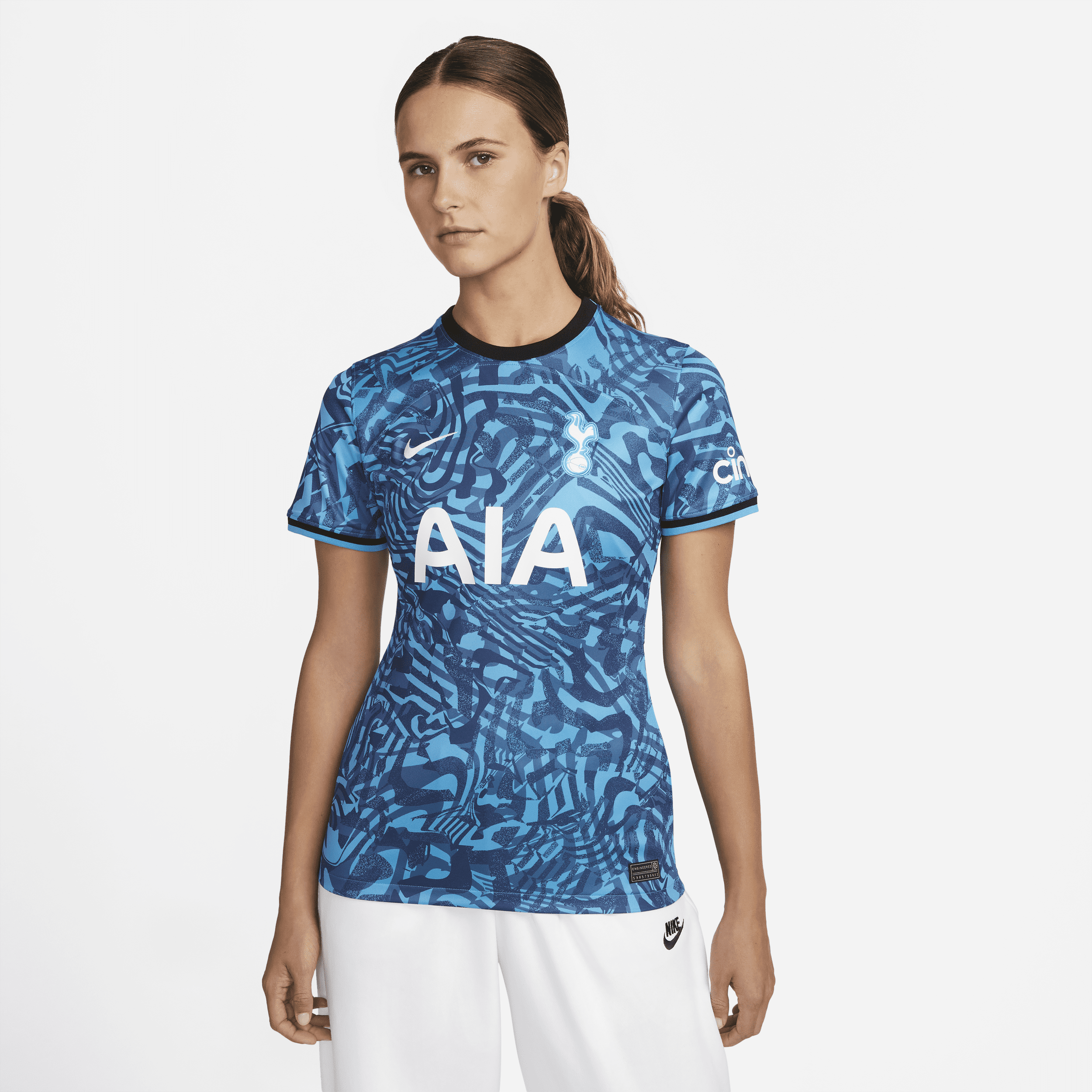 Tercera equipación Stadium Tottenham Hotspur 2022/23 Camiseta de fútbol Nike Dri-FIT - Mujer - Azul