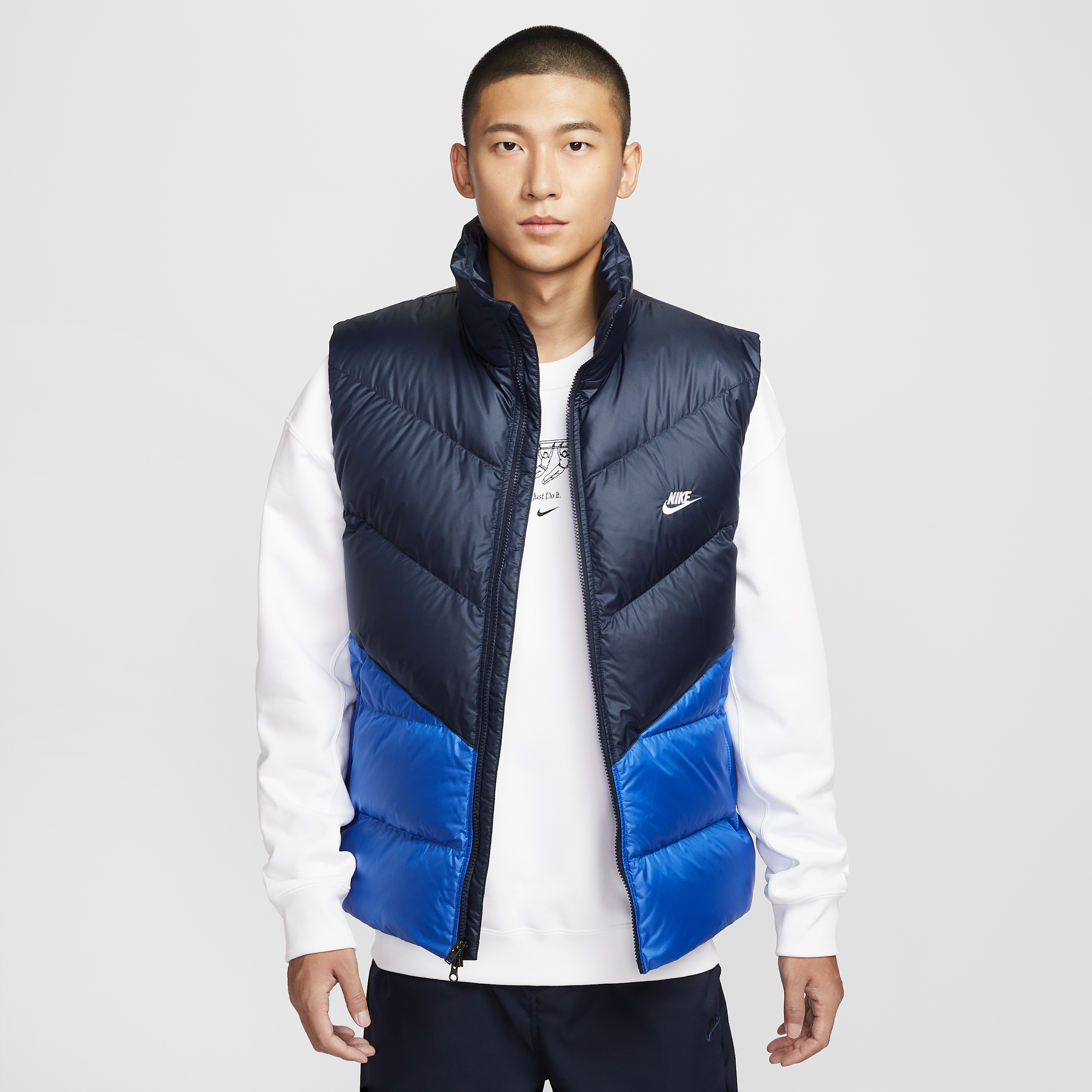 【ナイキ(NIKE)公式ストア】ナイキ ウィンドランナー メンズ ステートメント ダウン ベスト HV2721-451 ブルー 【ナイキ(NIKE)公式ストア】ナイキ ウィンドランナー メンズ ステートメント ダウン ベスト HV2721-451 ブルー