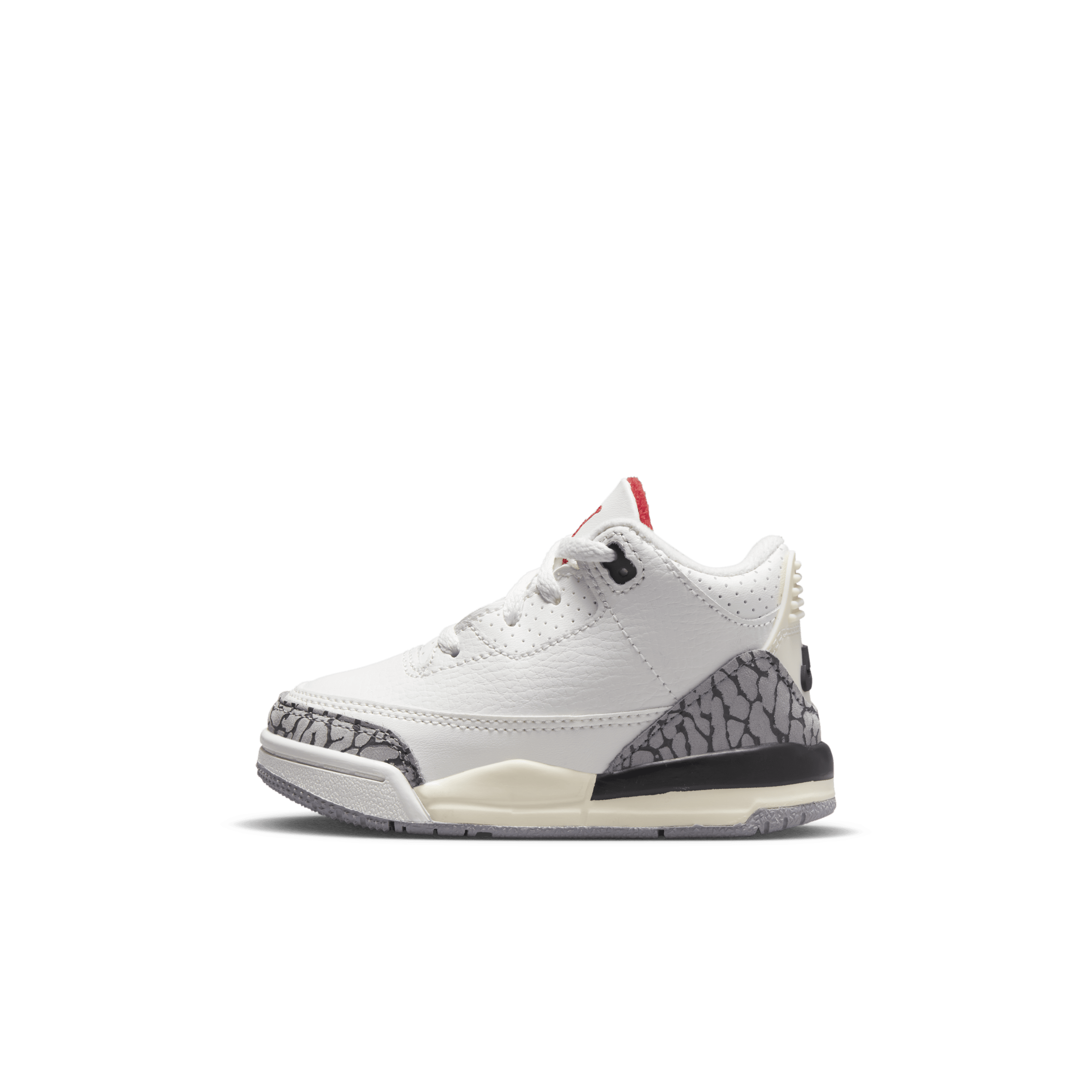 Jordan 3 Retro-sko til babyer/småbørn - hvid