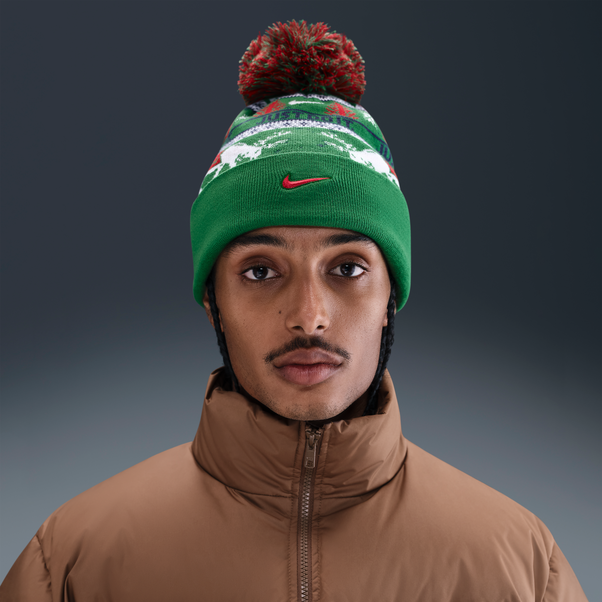 Berretto Winter Wonderland Nike Peak - Verde