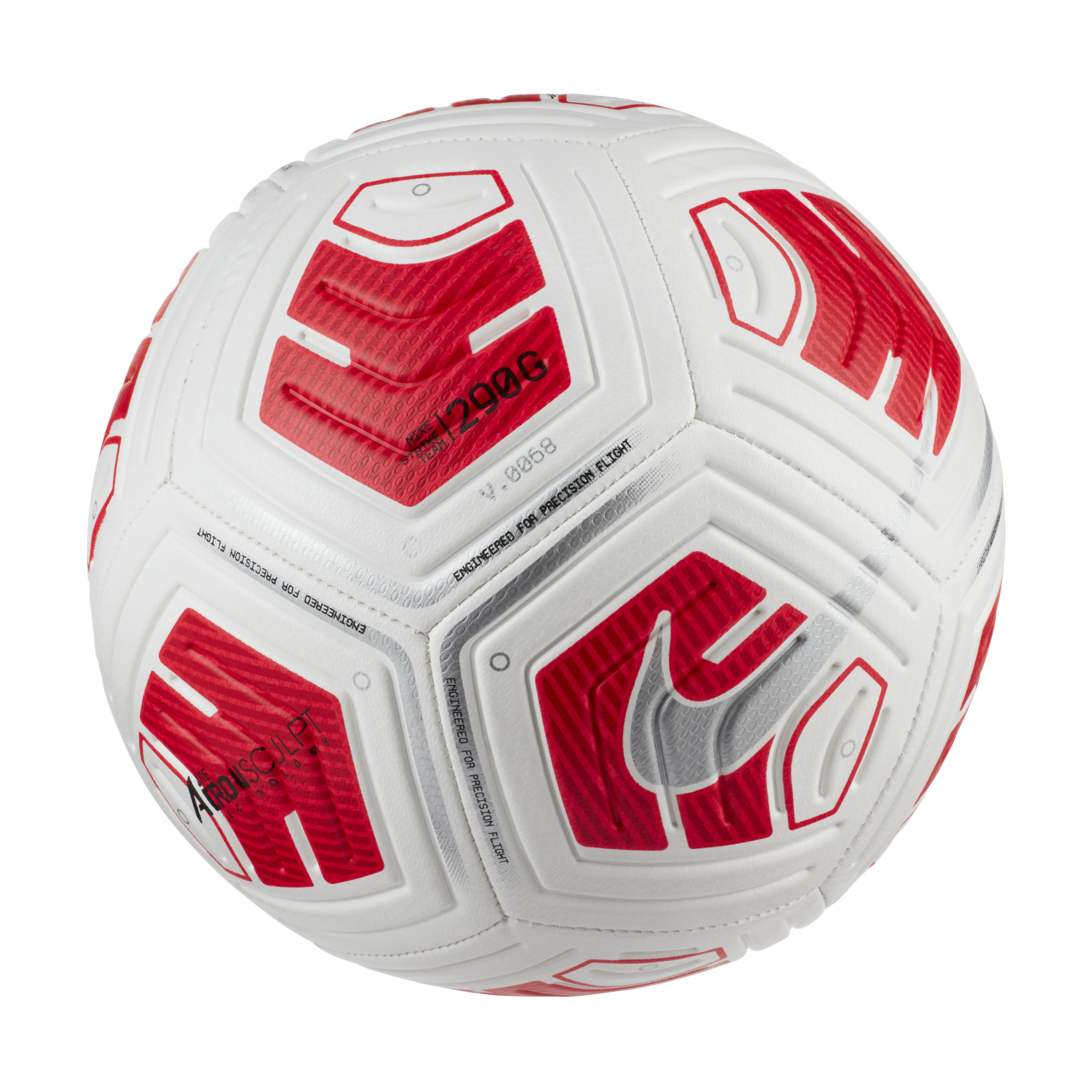 Nike Strike Team-fodbold (290 gram) - hvid