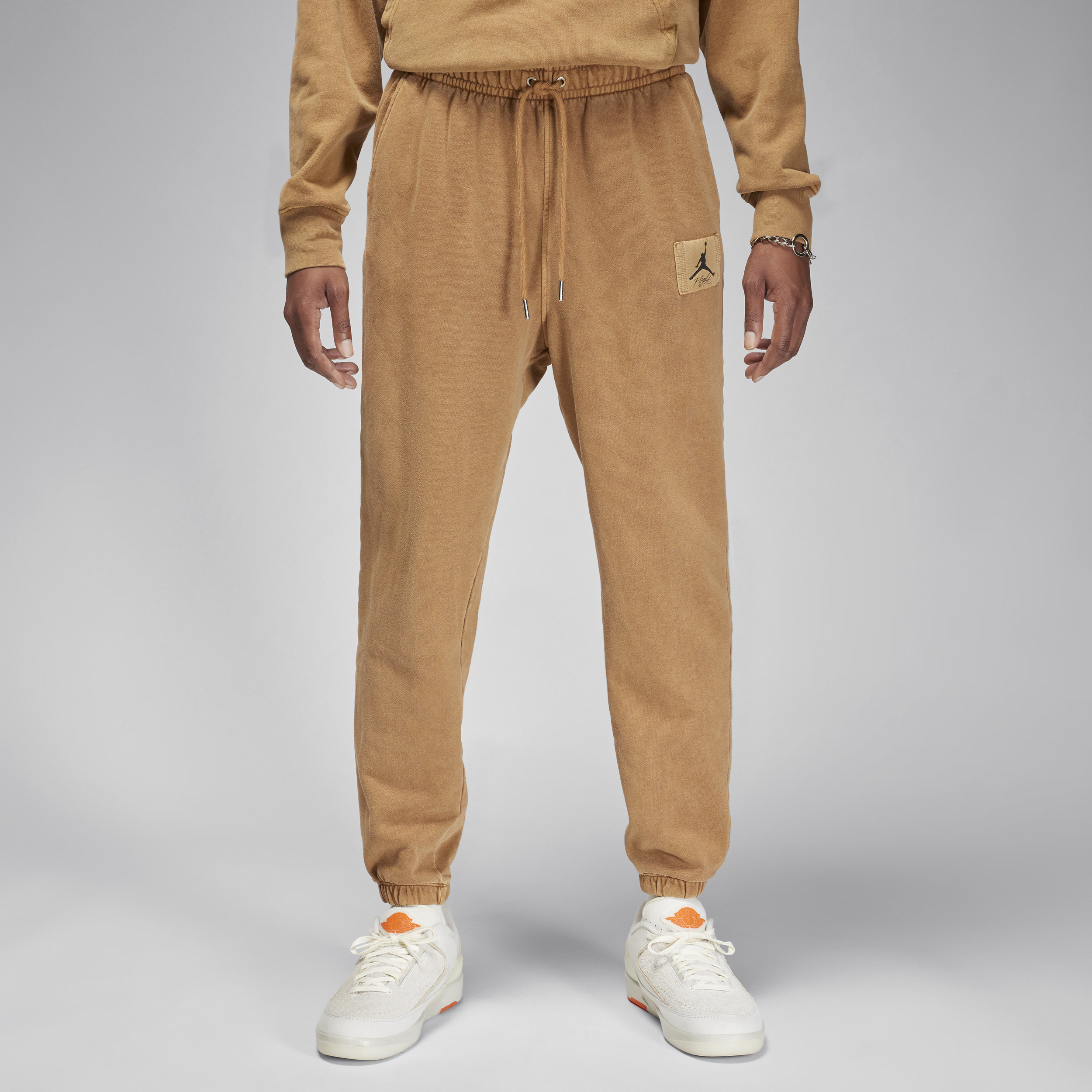 Nike Pantaloni tuta Jordan Flight Fleece – Uomo - Marrone