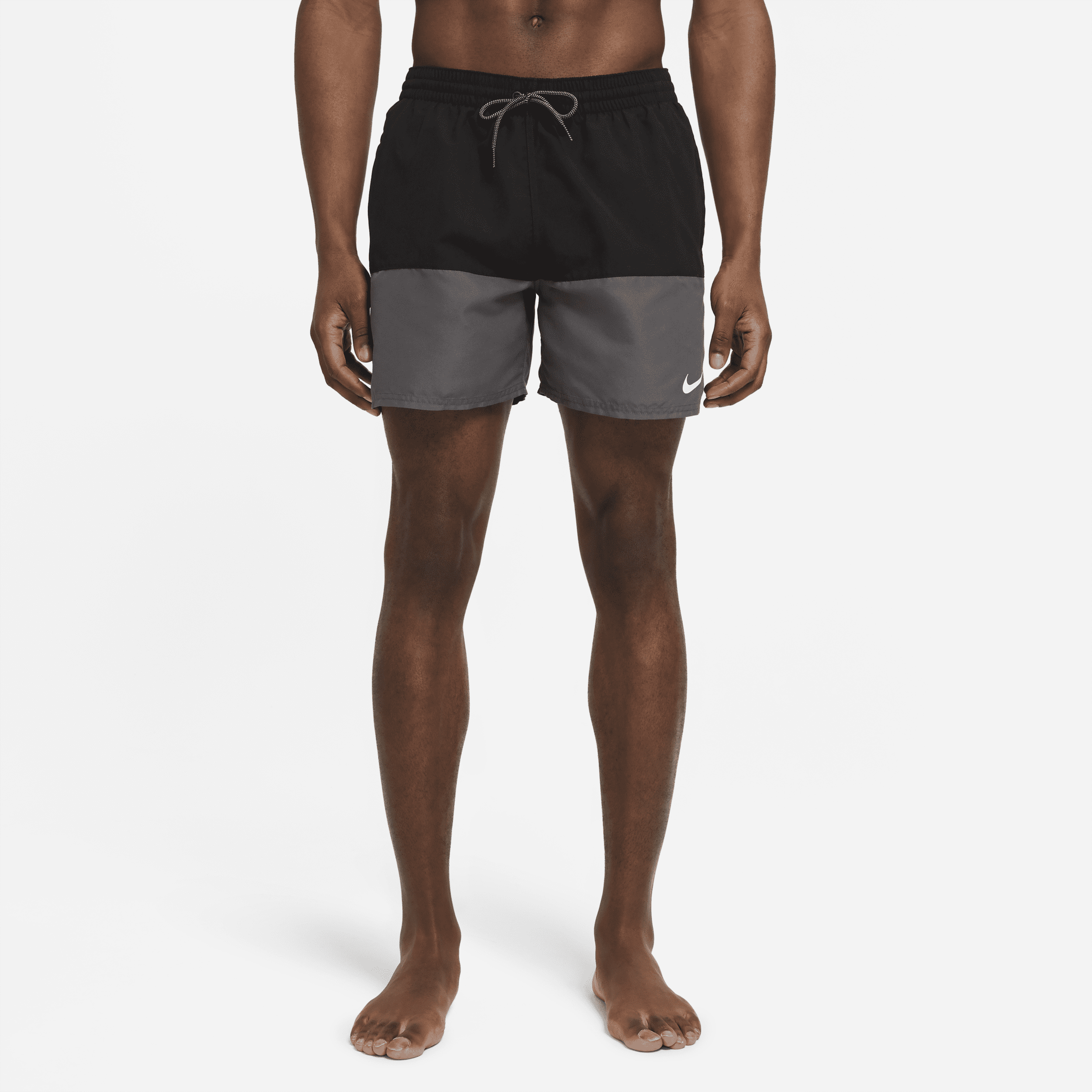 Nike Split-badebukser (13 cm) til mænd - sort