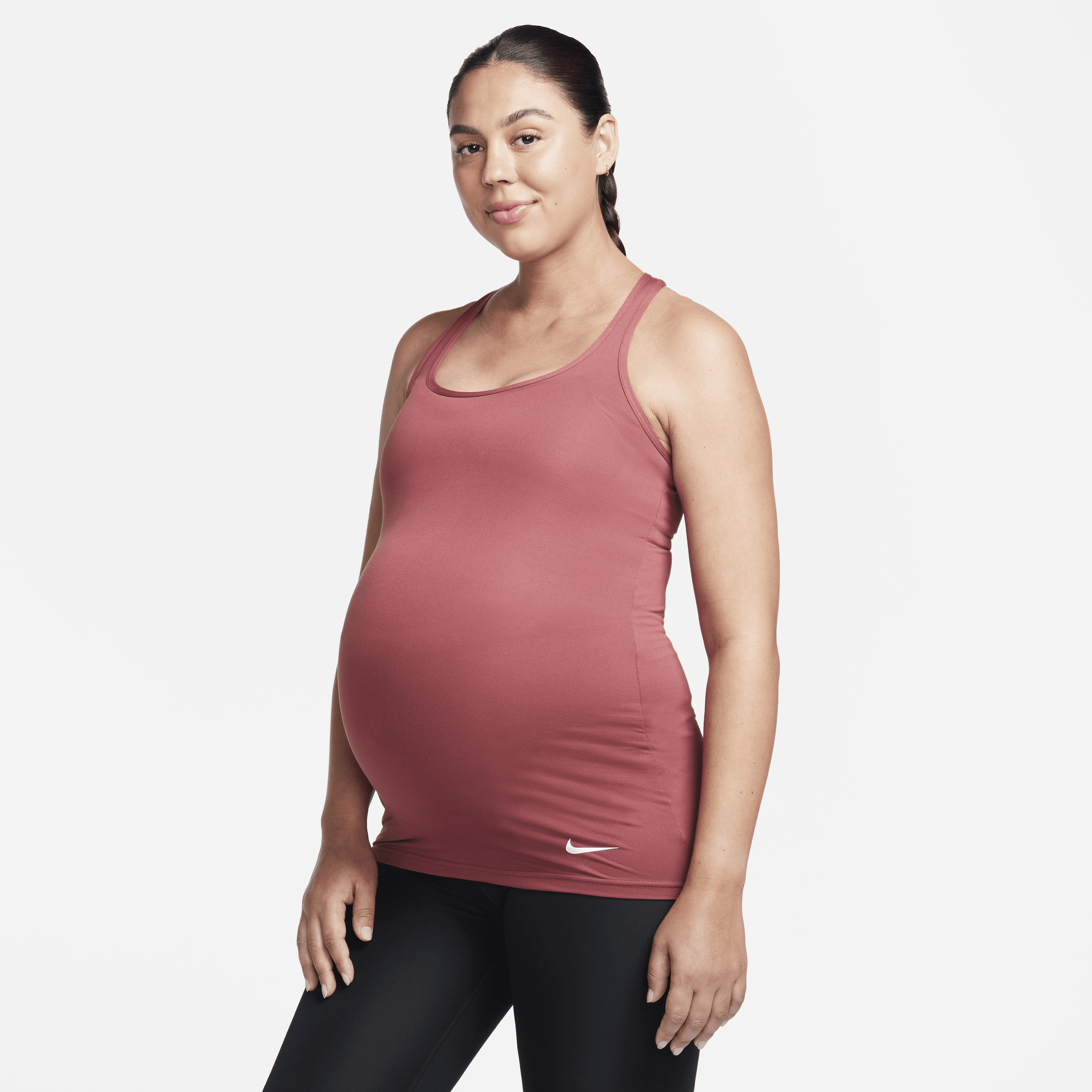 Nike Dri-FIT (M) Tanktop voor dames (zwangerschapskleding) - Rood