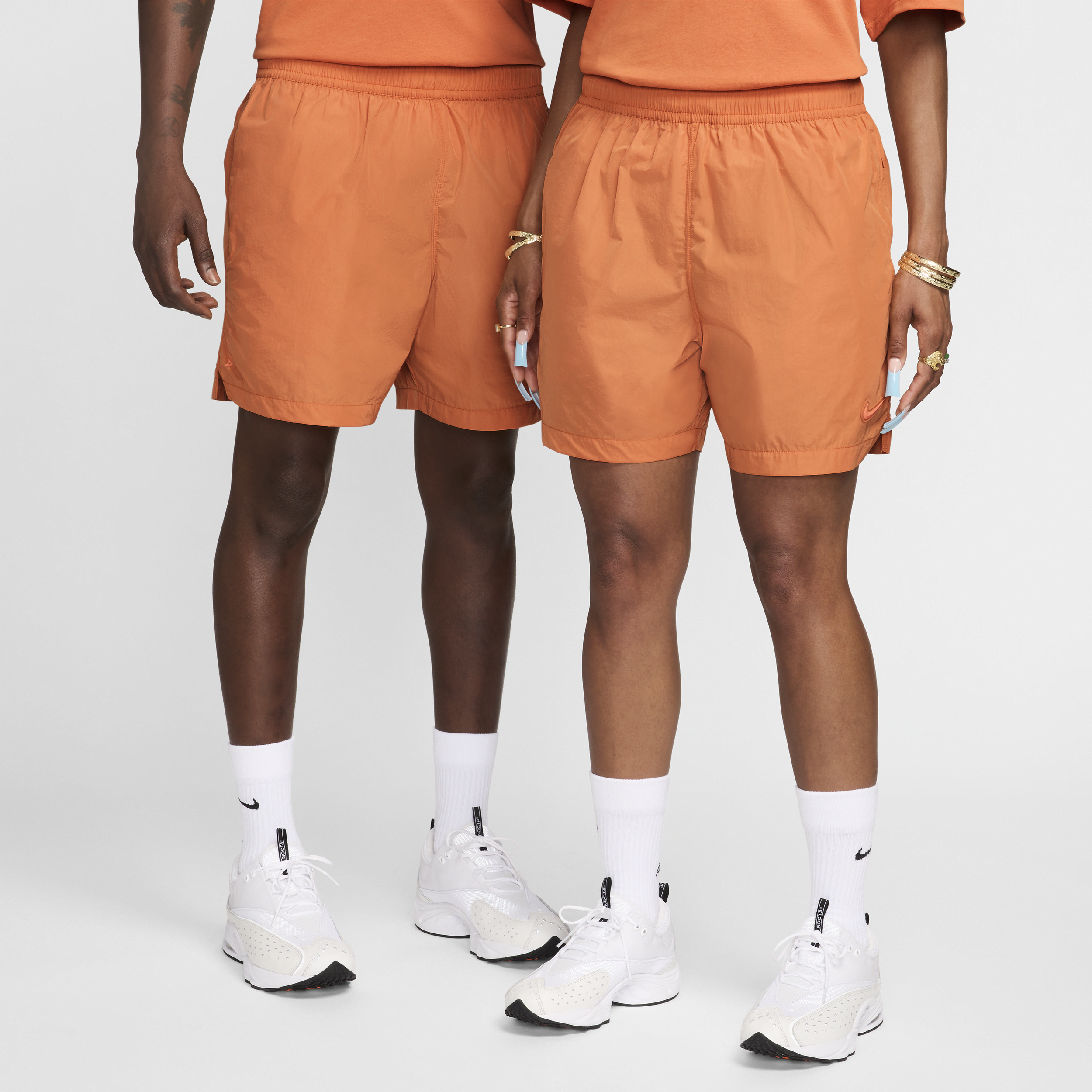 Shorts Nike X Nocta Cardinal Nylon Shorts Hot Curry/ Orange Trance