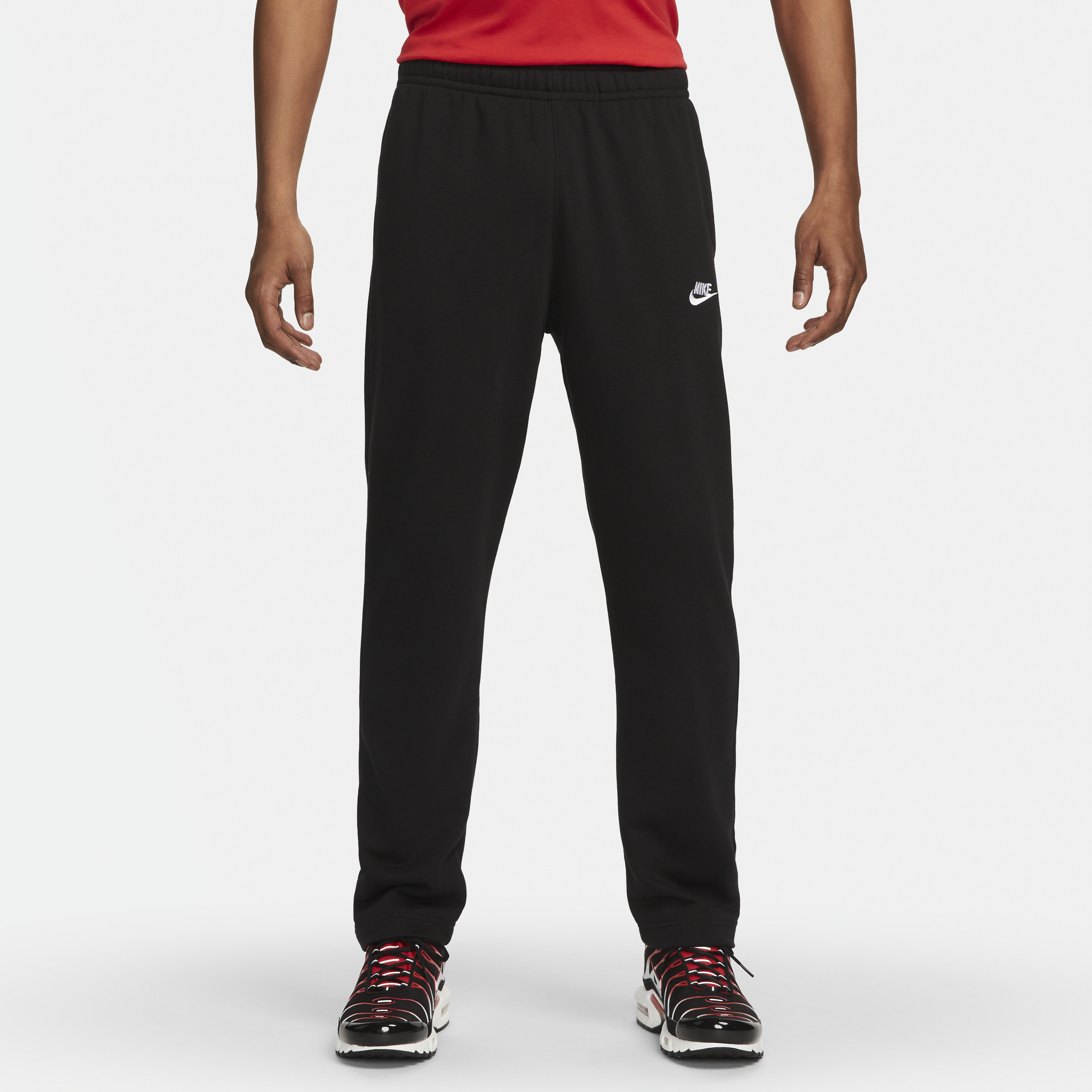 Nike Sportswear Club-frottébukser til mænd - sort