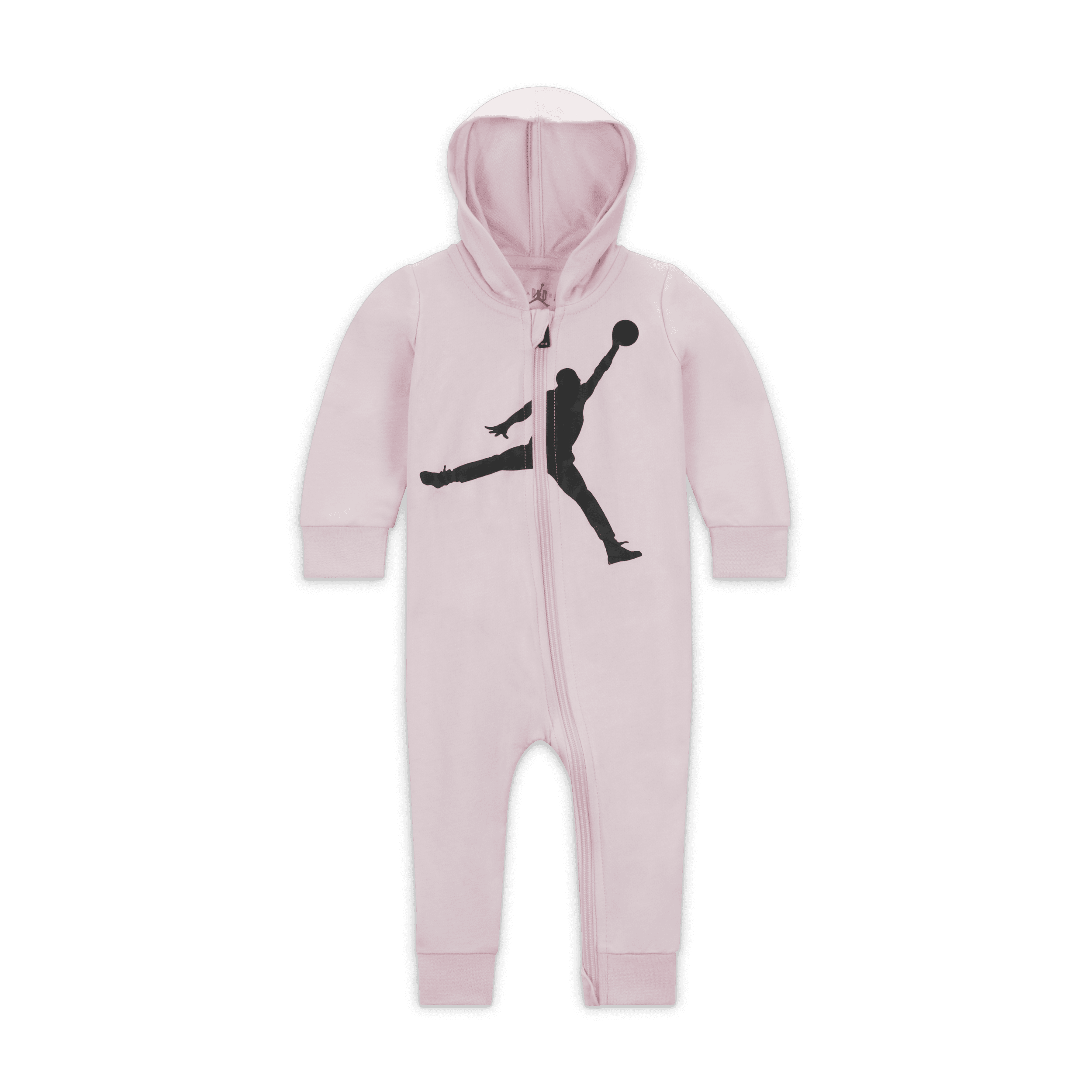 Jordan-Jumpman-heldragt med hætte til babyer (3-6 mdr.) - Pink