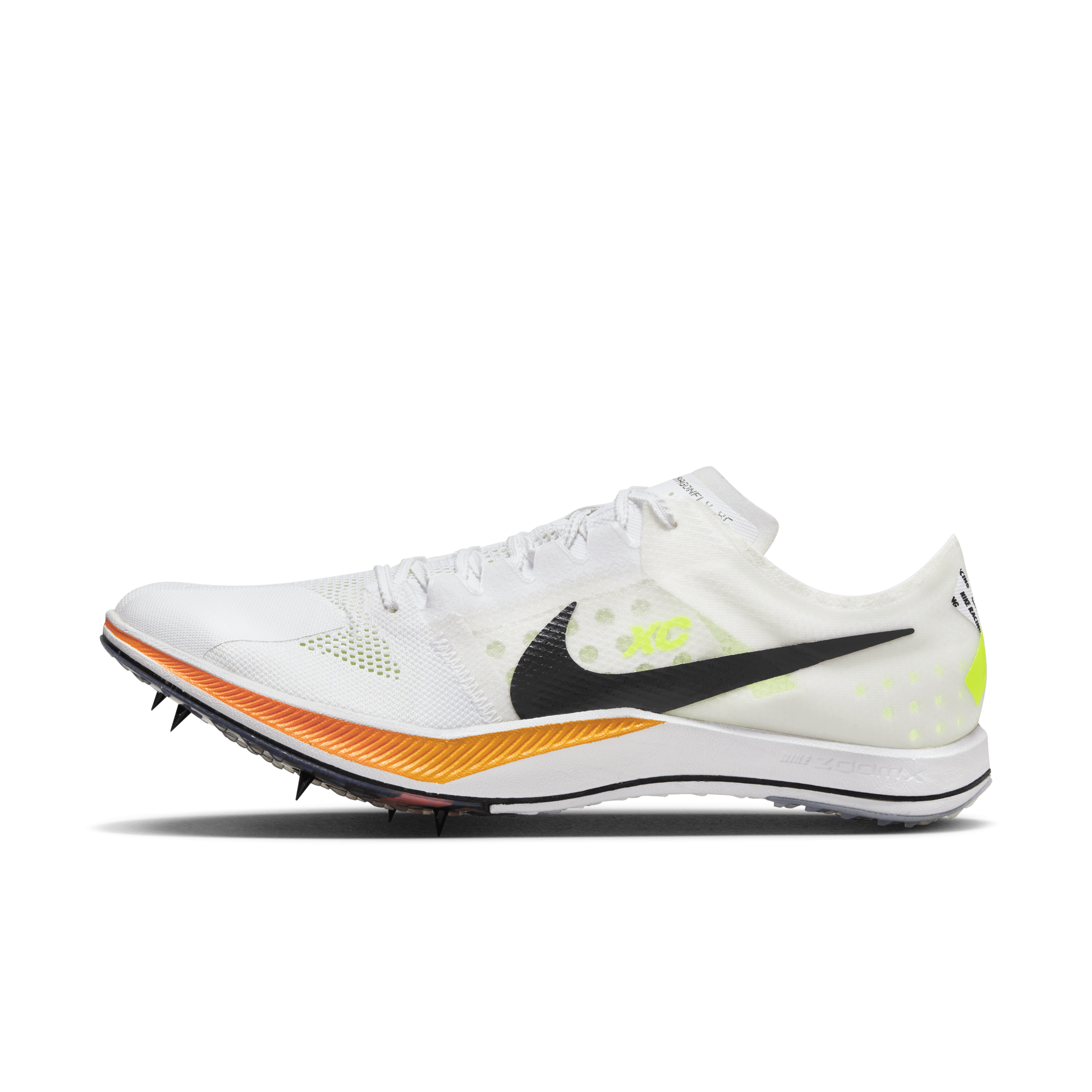 Nike ZoomX Dragonfly XC-pig- og banesko - hvid