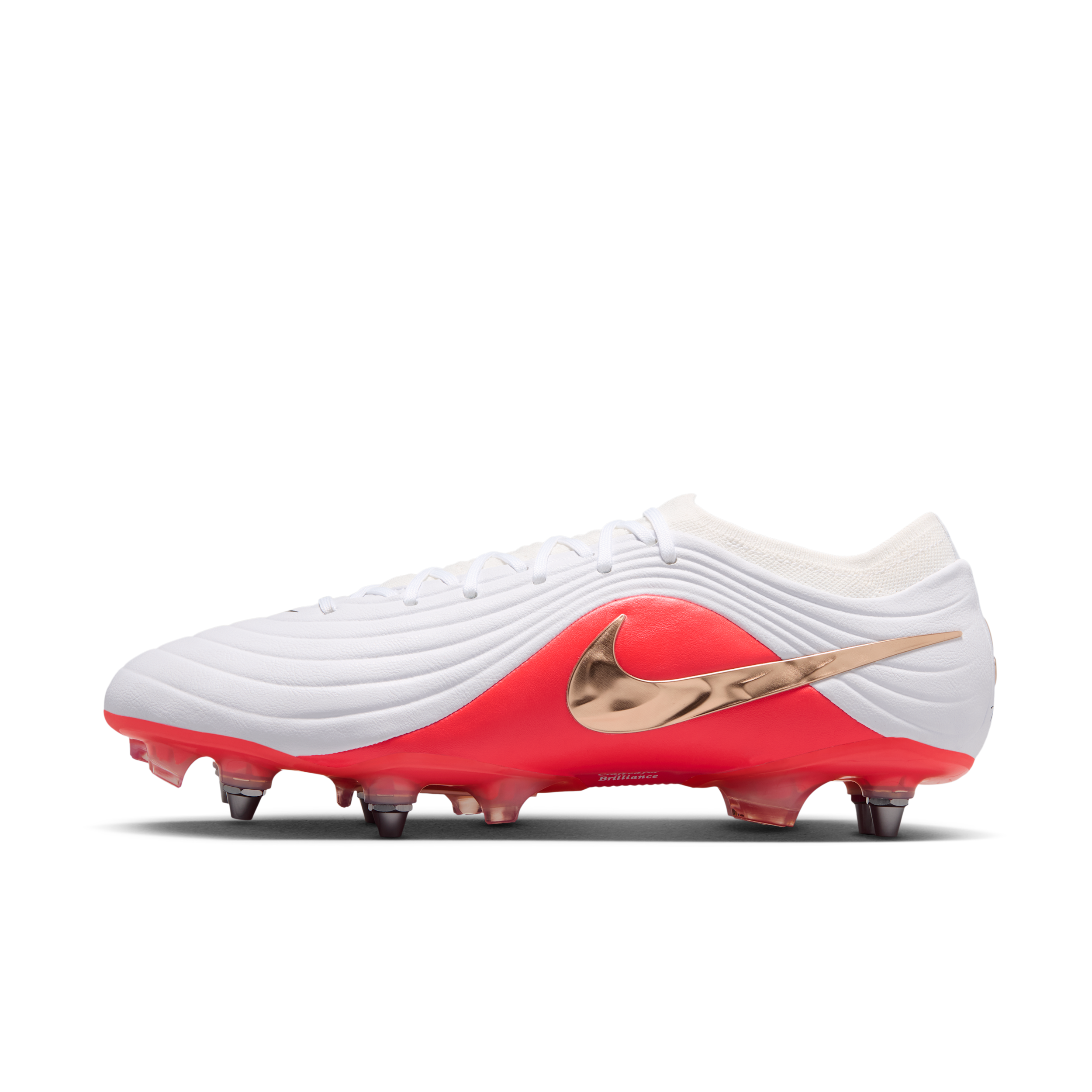 Chaussure de foot basse à crampons pour terrain gras Nike Tiempo Maestro Elite - Blanc