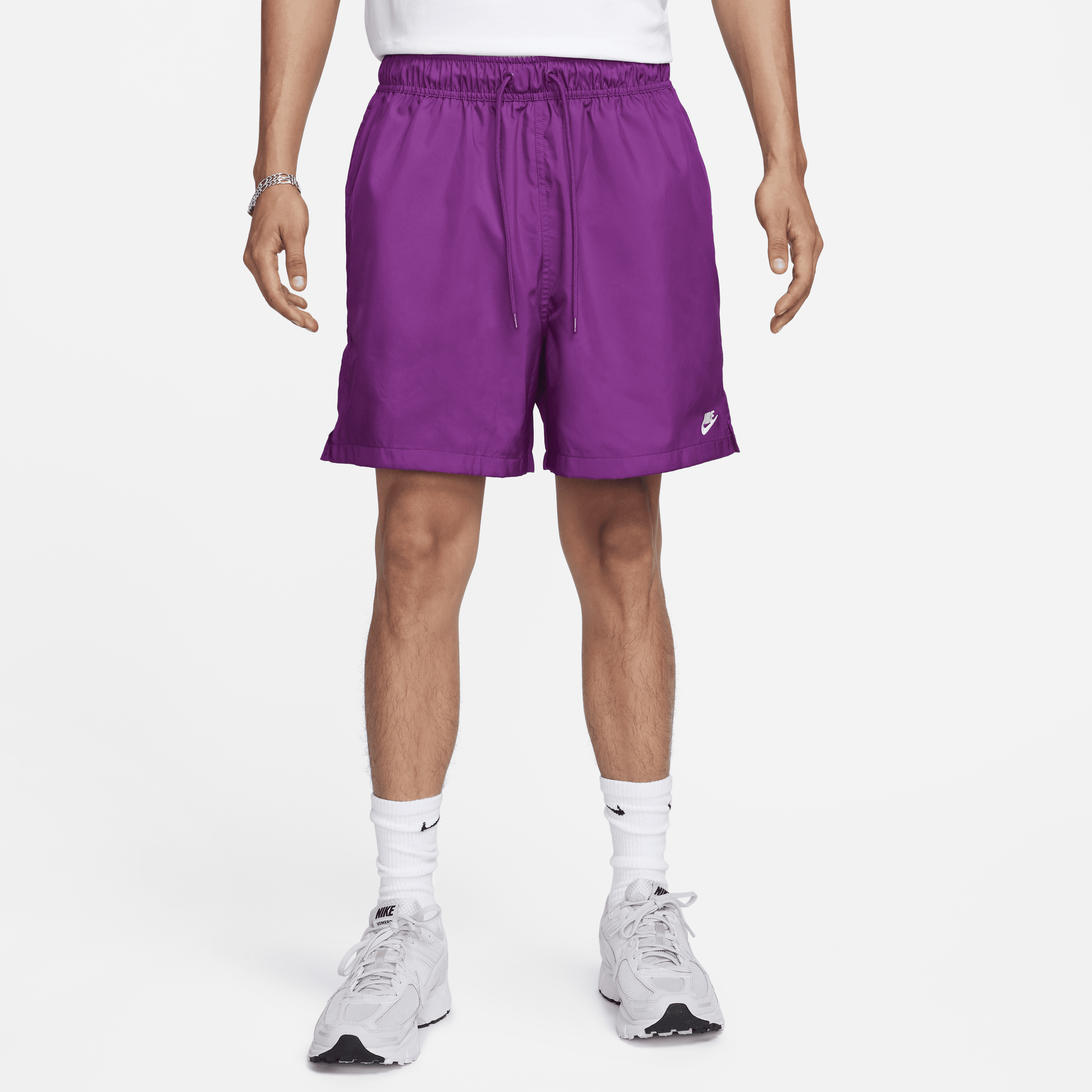 Shorts Flow in tessuto Nike Club – Uomo - Viola