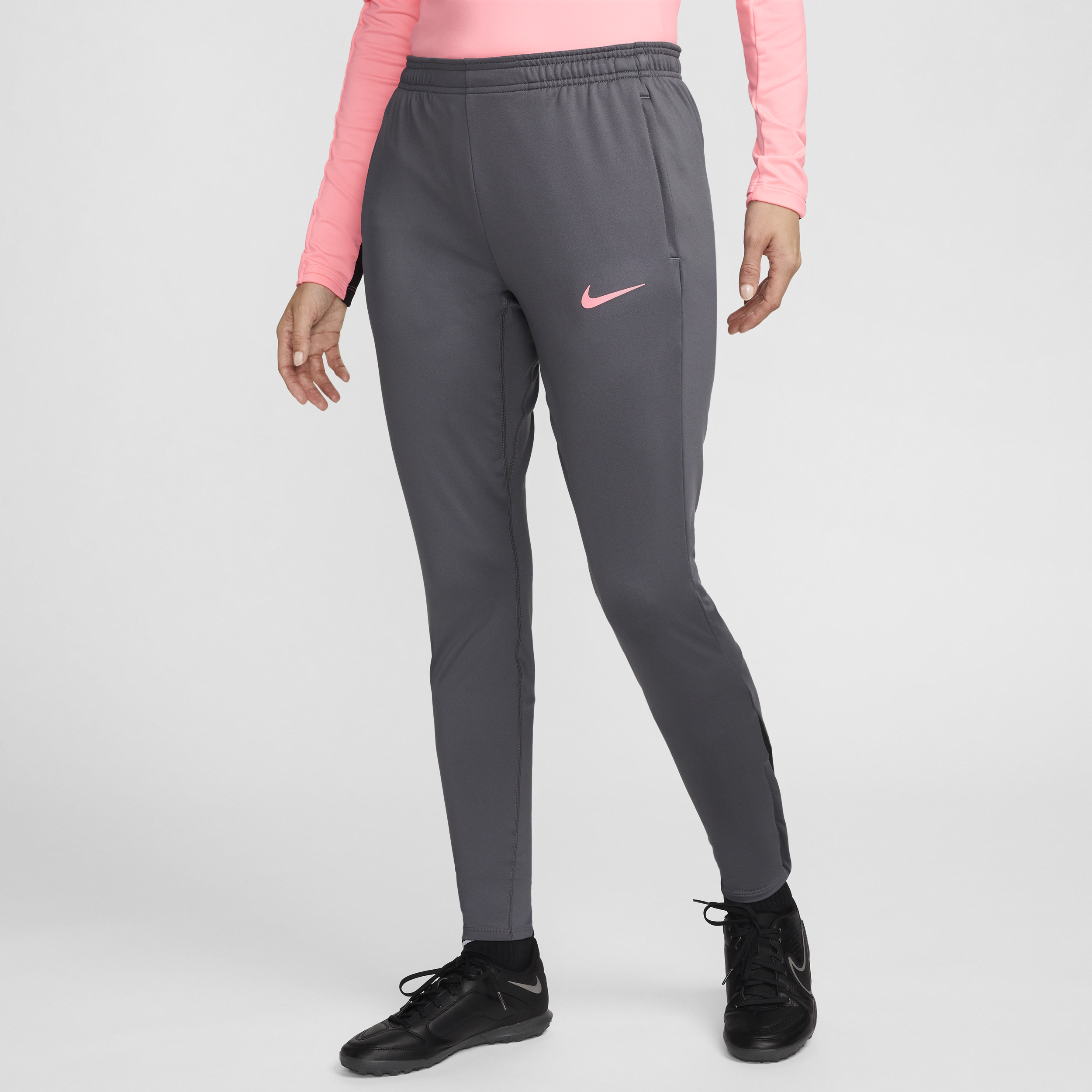 Nike Strike Dri-FIT-fodboldbukser til kvinder - grå