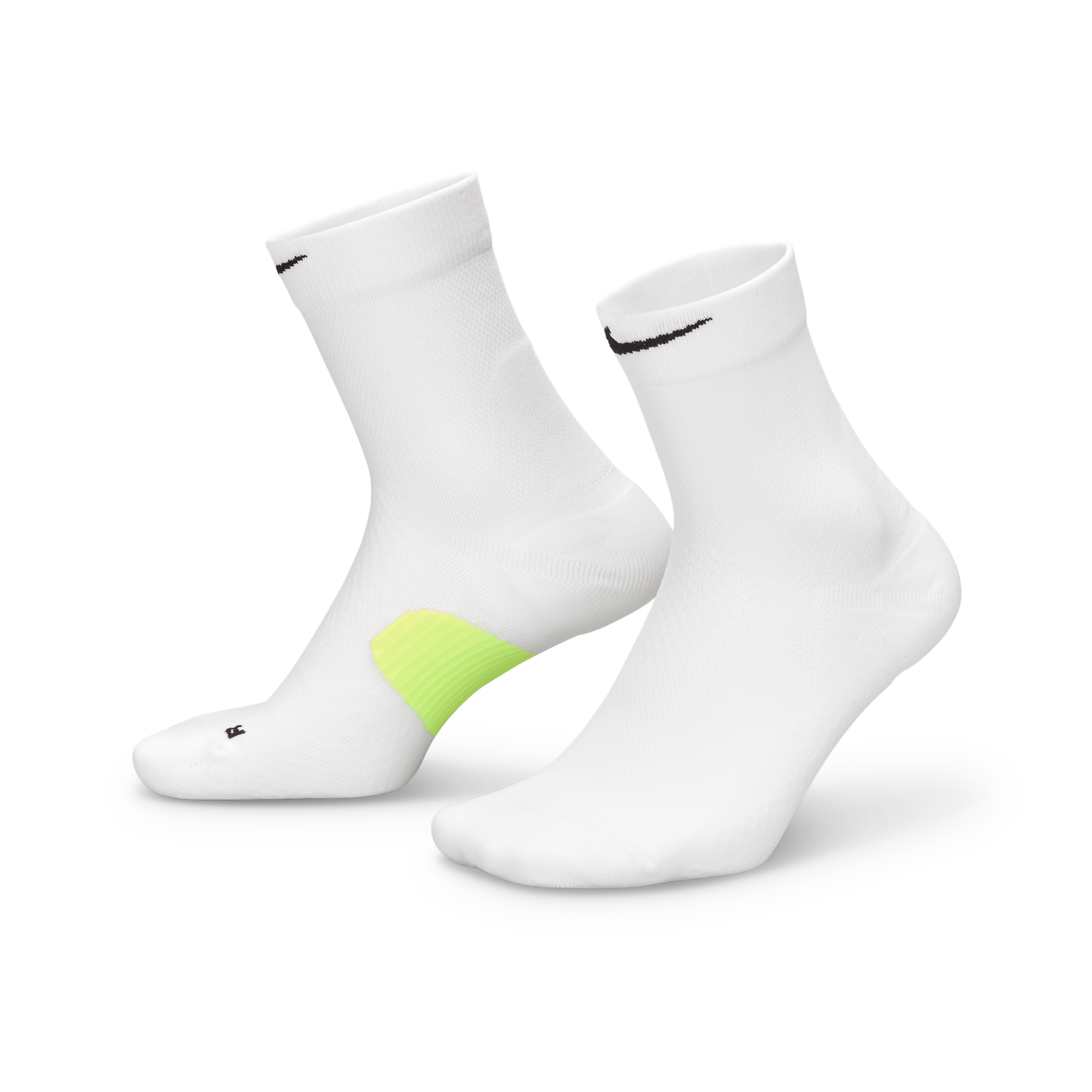 Calze di media lunghezza Nike Running Midweight (1 paio) - Bianco