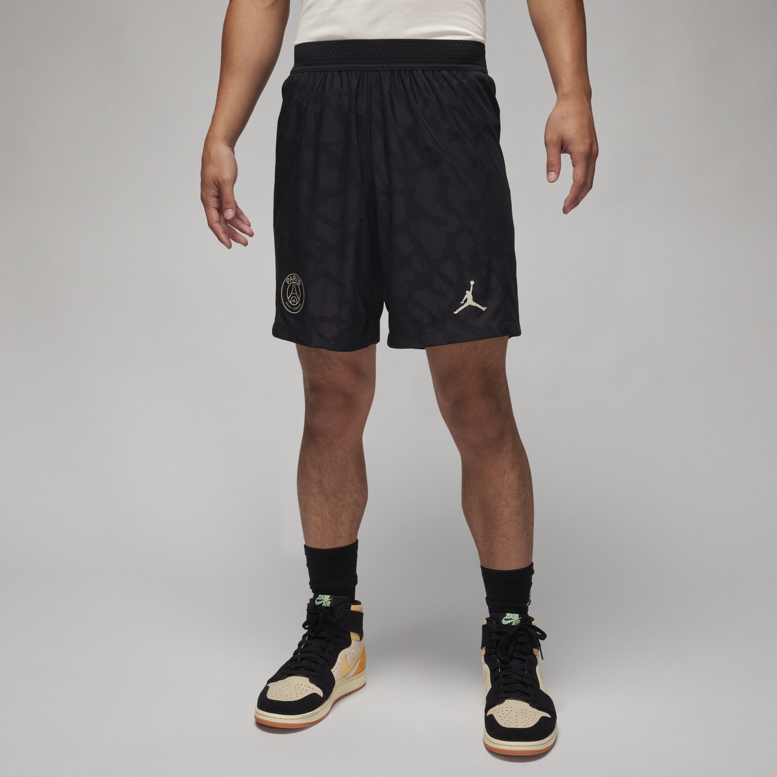 Nike Paris Saint-Germain 2023/24 Match Third Jordan Dri-FIT ADV-fodboldshorts til mænd - sort