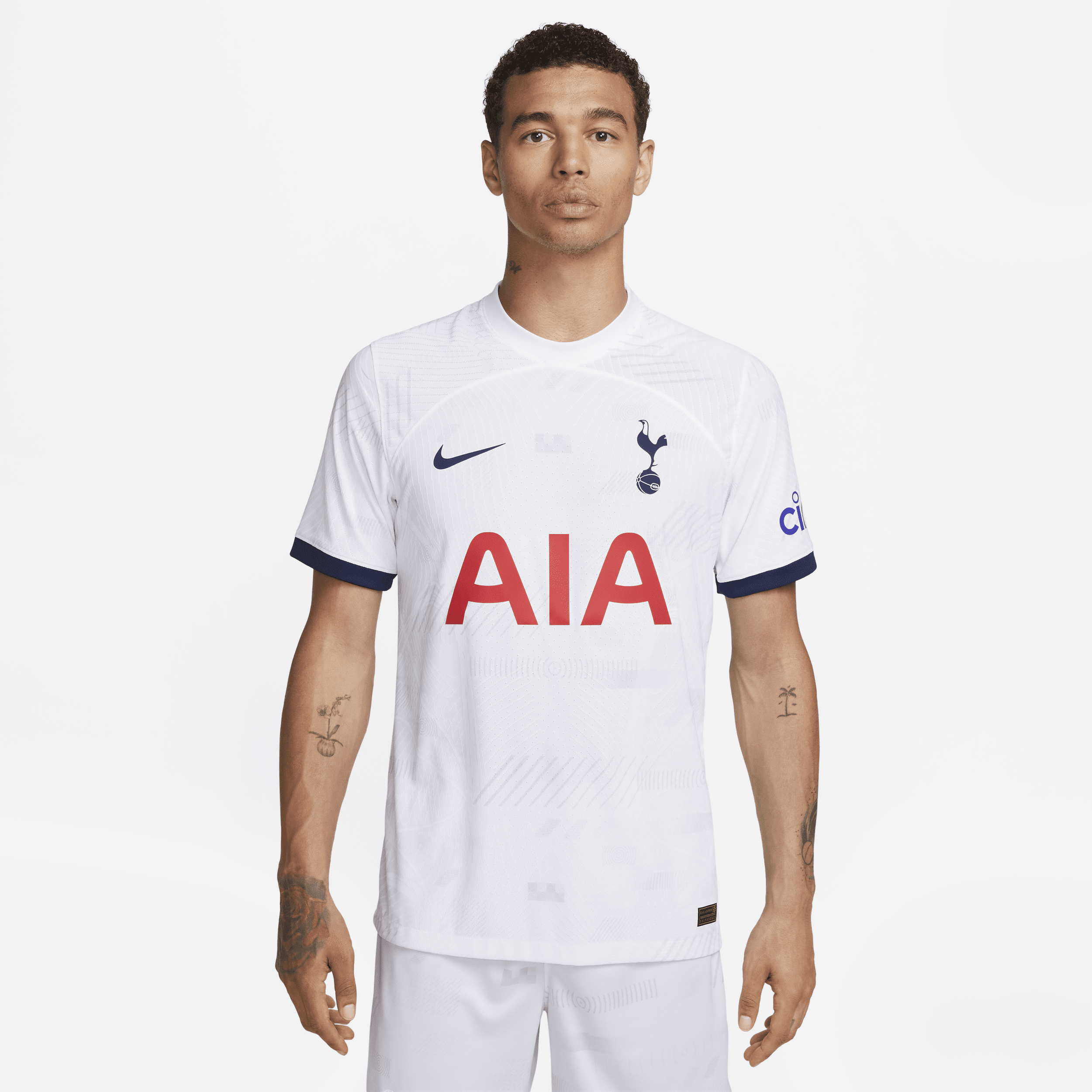 Tottenham Hotspur 2023/24 Match Home Nike Dri-FIT ADV-fodboldtrøje til mænd - hvid
