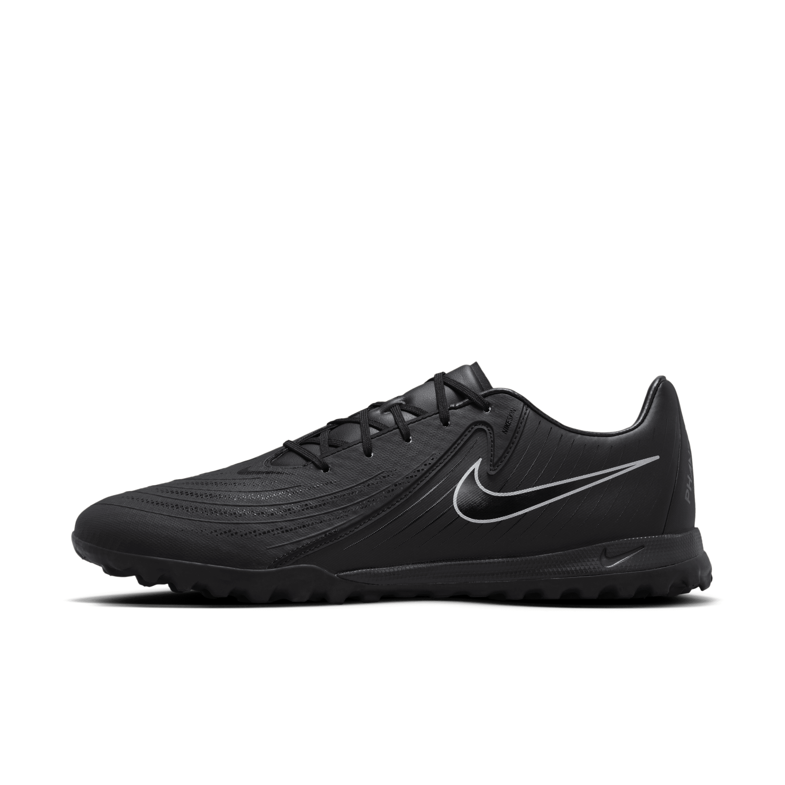Nike Phantom GX 2 Academy low-top voetbalschoenen (turf) - Zwart