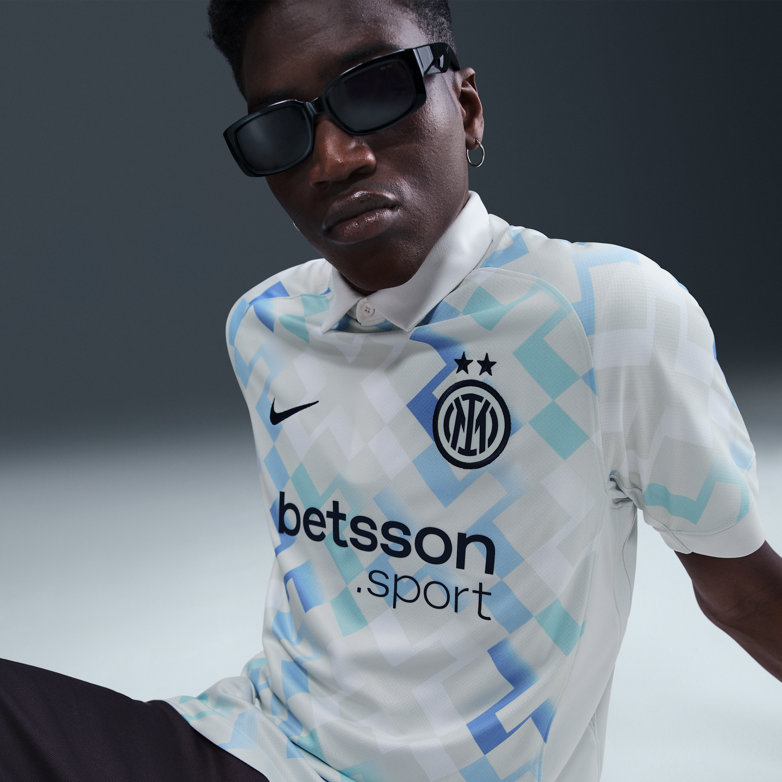 00s NIKE ナイキ サッカー メッシュ切替 ラガーシャツ ポロ Y2K 00年代〜 NIKE TEAM ナイキ スウォッシュロゴ 刺繍 ポリエステルシャツ