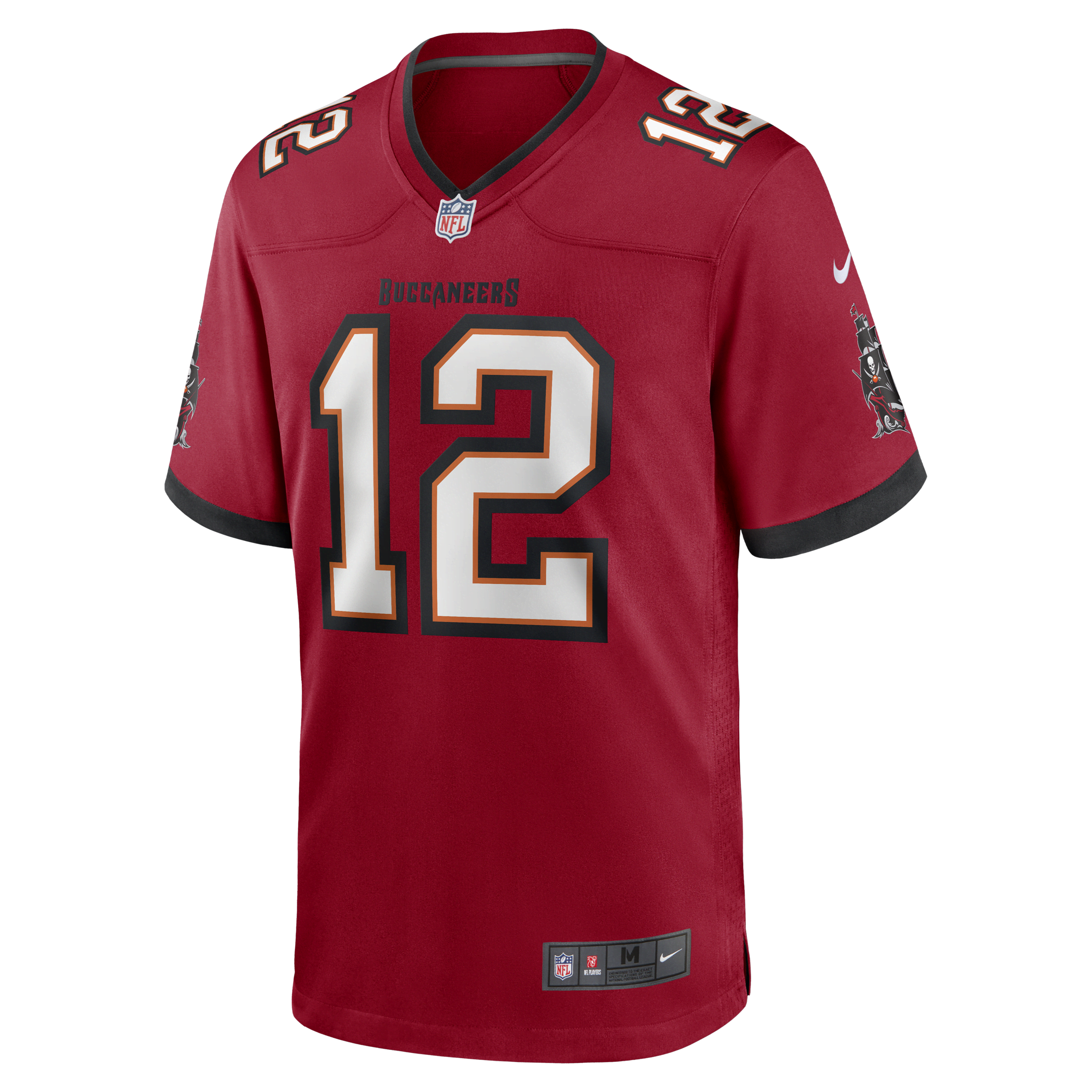 Nike NFL Tampa Bay Buccaneers (Tom Brady)-fodboldtrøje til mænd - rød