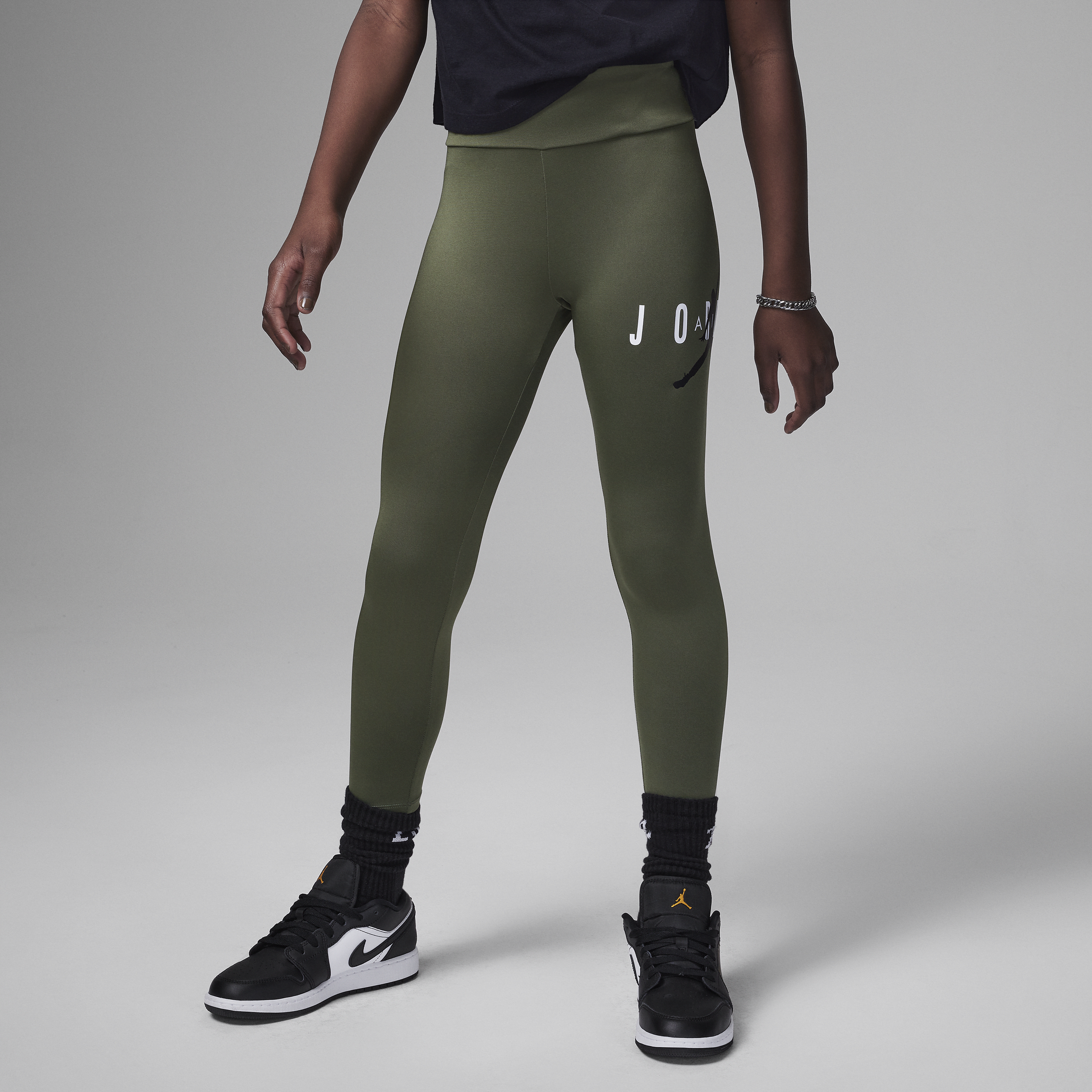 Nike Bæredygtige Jordan Jumpman-leggings til større børn - brun