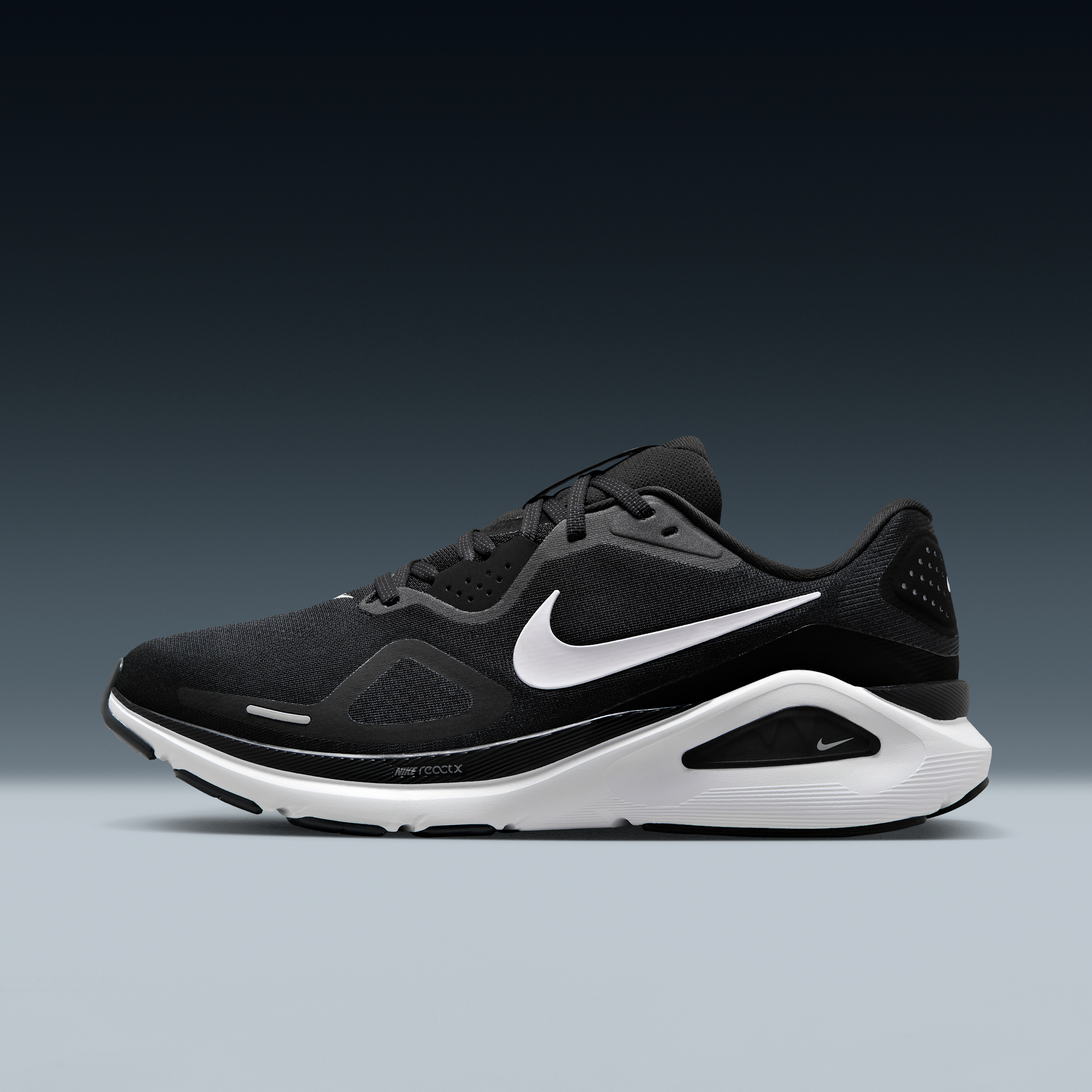 【ナイキ(NIKE)公式ストア】ナイキ ストラクチャー 26 メンズ ロード ランニングシューズ (エクストラワイド) HQ2588-001 ブラック 【ナイキ(NIKE)公式ストア】ナイキ ストラクチャー 26 メンズ ロード ランニングシューズ (エクストラワイド) HQ2588-001 ブラック