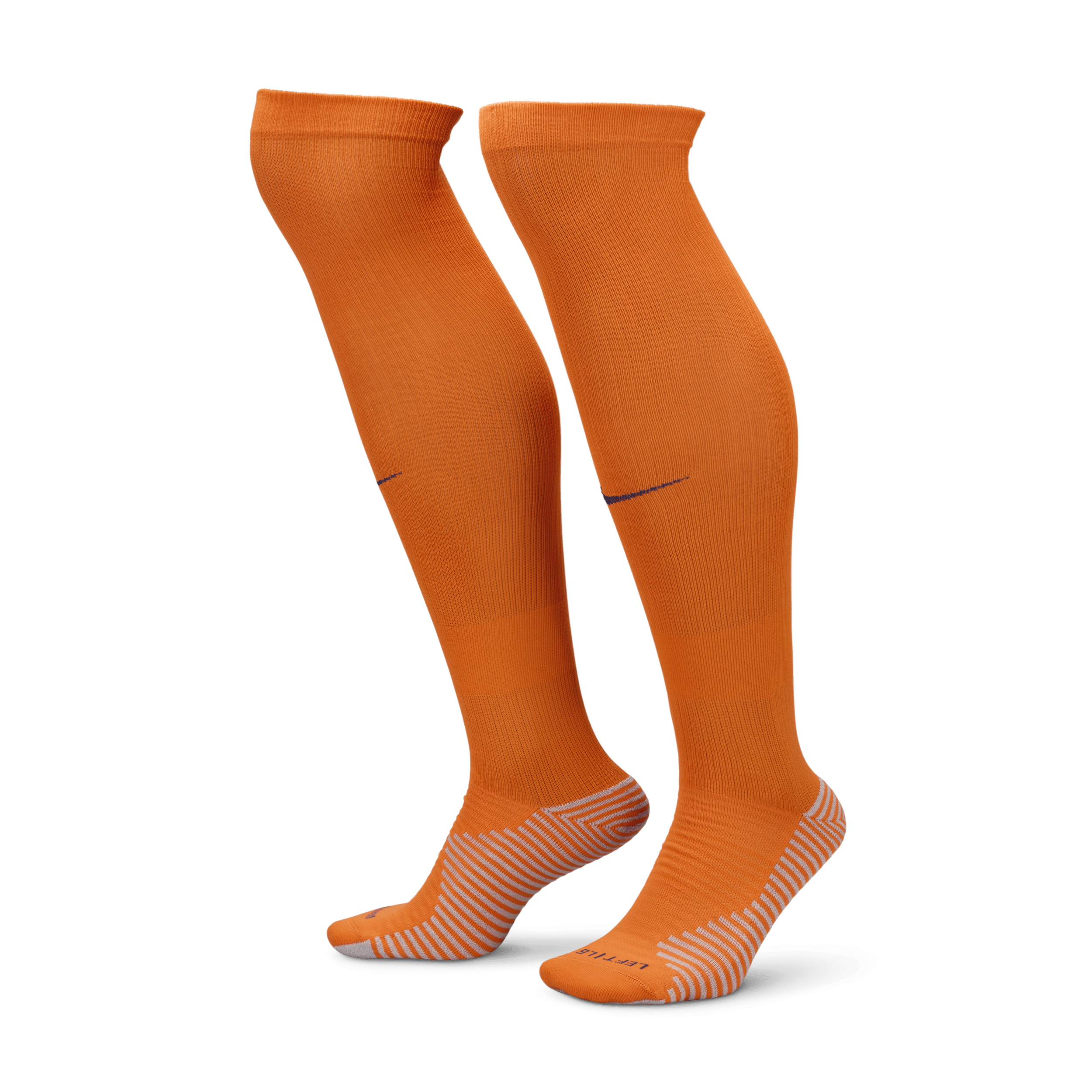 Calze da calcio al ginocchio Nike Dri-FIT Olanda Strike Home - Arancione