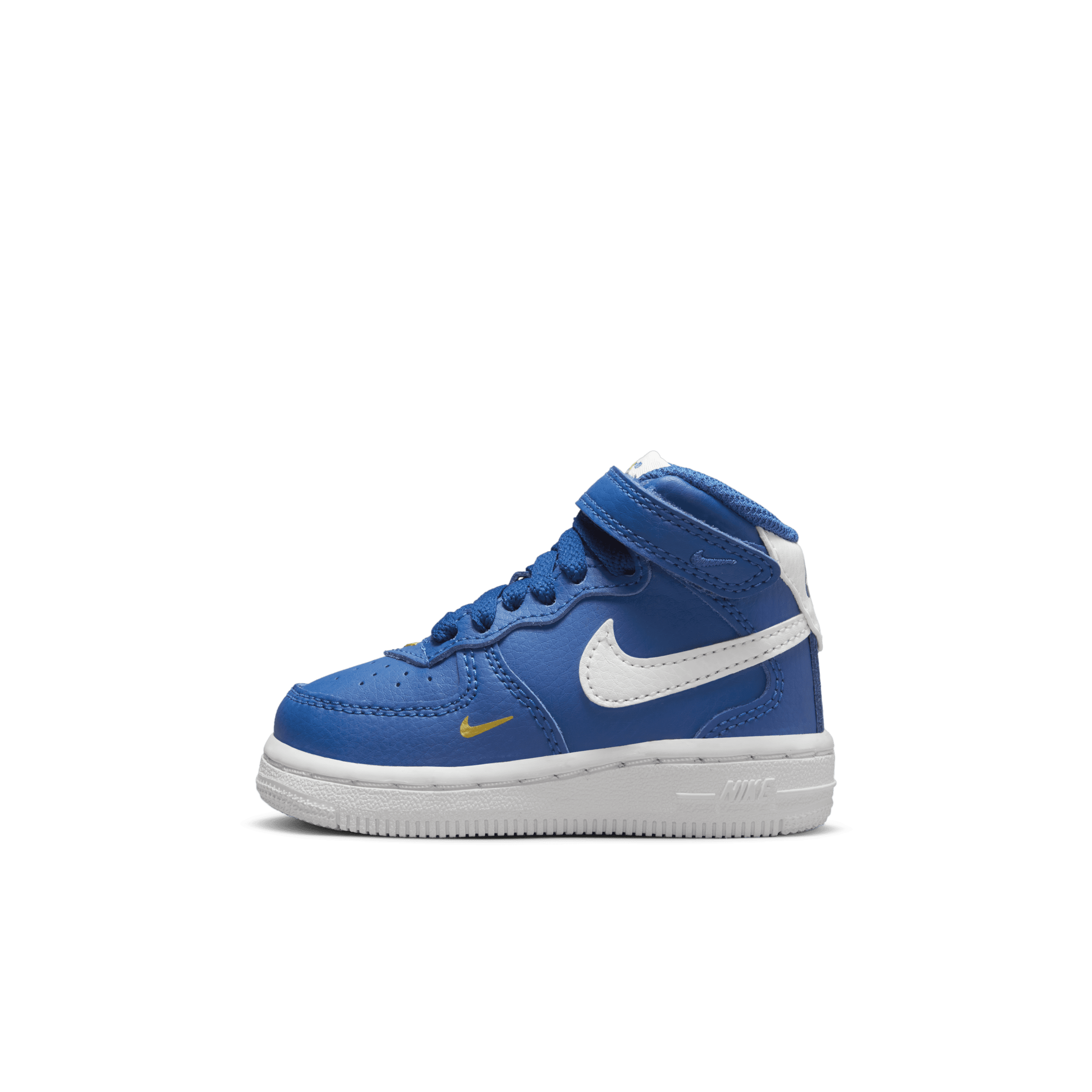 Nike Force 1 Mid SE 40th-sko til babyer/småbørn - blå