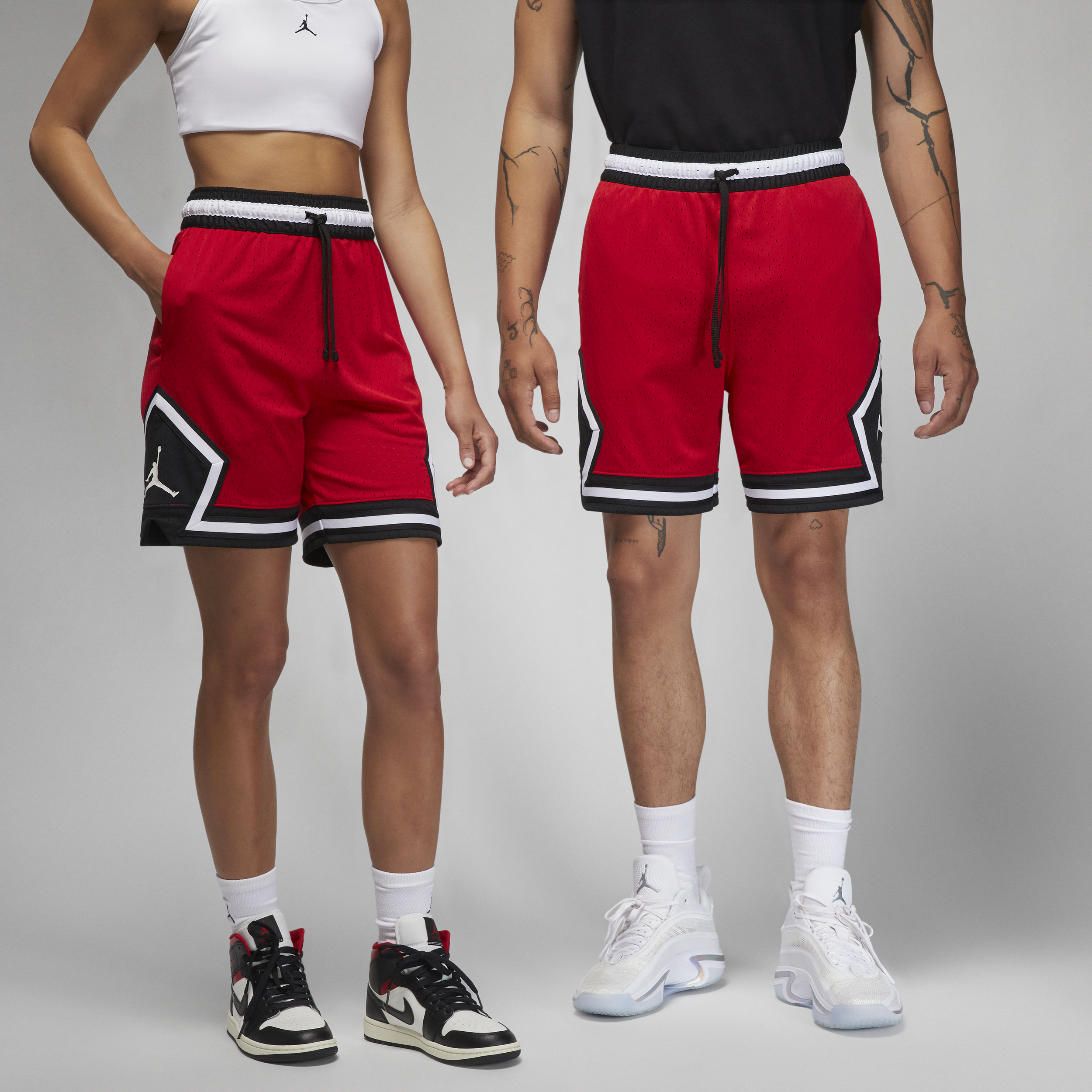 Nike Shorts Diamond Jordan Dri-FIT Sport - Rosso