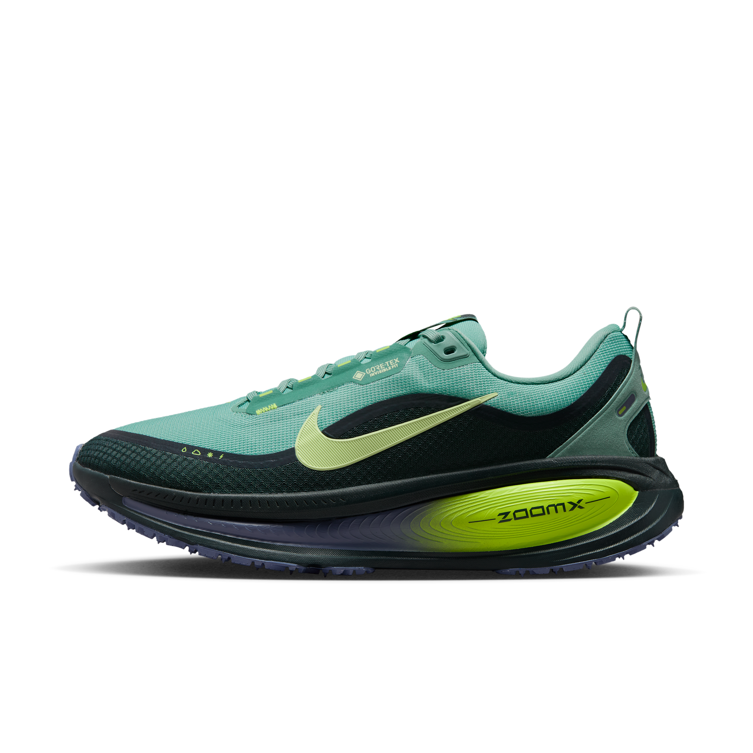 【ナイキ(NIKE)公式ストア】ナイキ ボメロ 18 GORE-TEX メンズ 防水 ロード ランニングシューズ リフレクティブ(再帰反射) アクセント付き HQ7001-300 グリーン 【ナイキ(NIKE)公式ストア】ナイキ ボメロ 18 GORE-TEX メンズ 防水 ロード ランニングシューズ リフレクティブ(再帰反射) アクセント付き HQ7001-300 グリーン