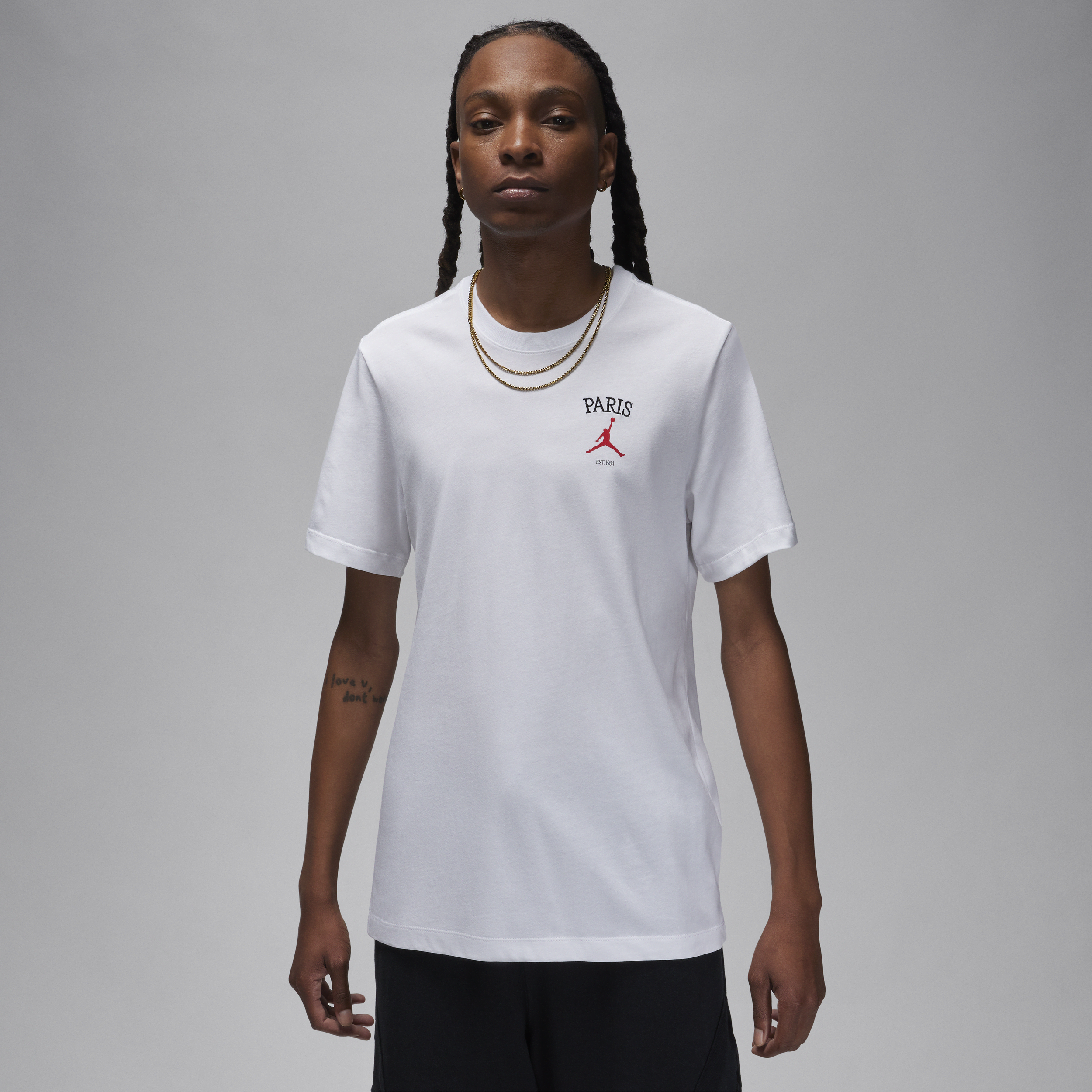 Nike T-shirt Jordan Paris – Uomo - Bianco