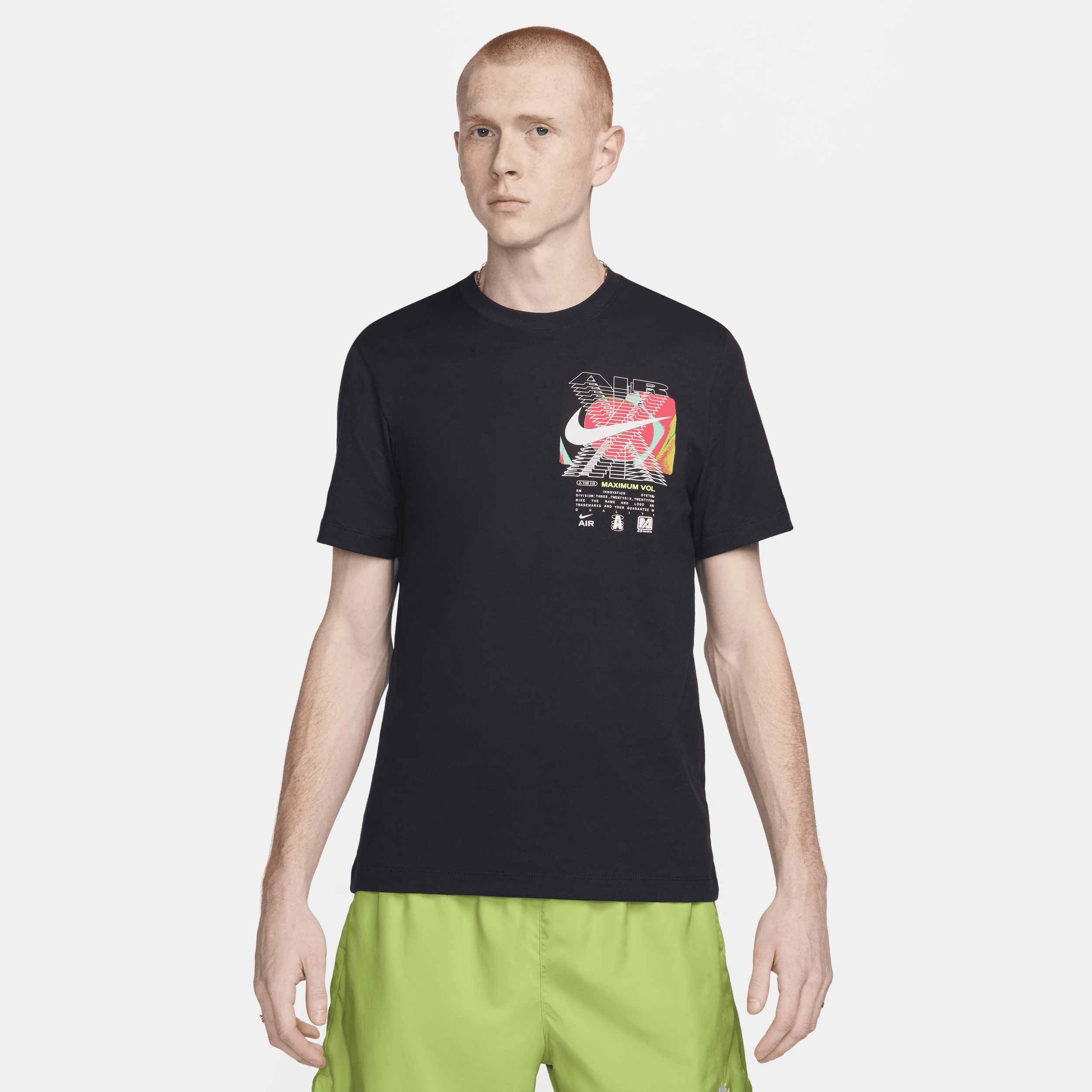 Nike Sportswear T-shirt met ronde hals voor heren - Zwart