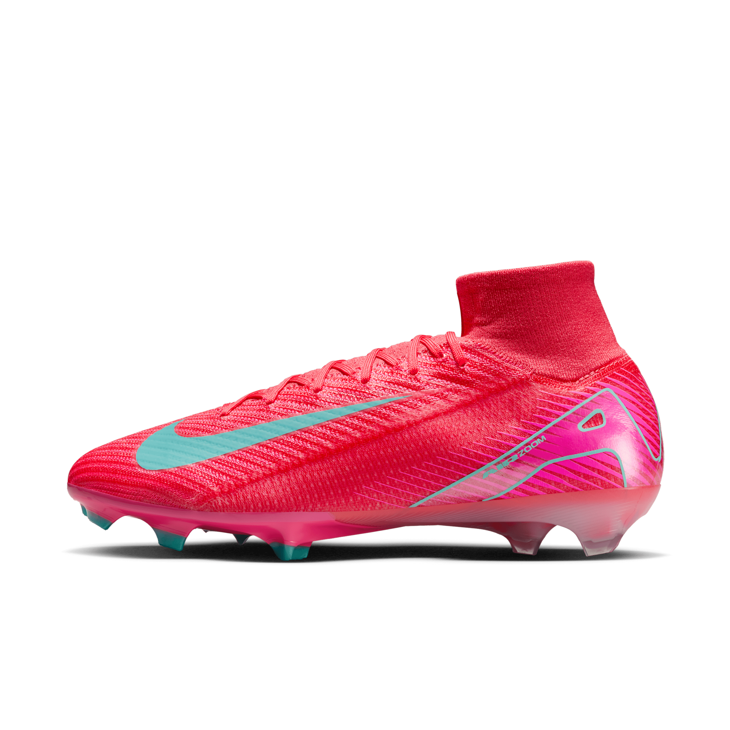【ナイキ(NIKE)公式ストア】ナイキ マーキュリアル スーパーフライ 10 エリート FG ハイカット サッカースパイク FQ1454-800 レッド 【ナイキ(NIKE)公式ストア】ナイキ マーキュリアル スーパーフライ 10 エリート FG ハイカット サッカースパイク FQ1454-800 レッド