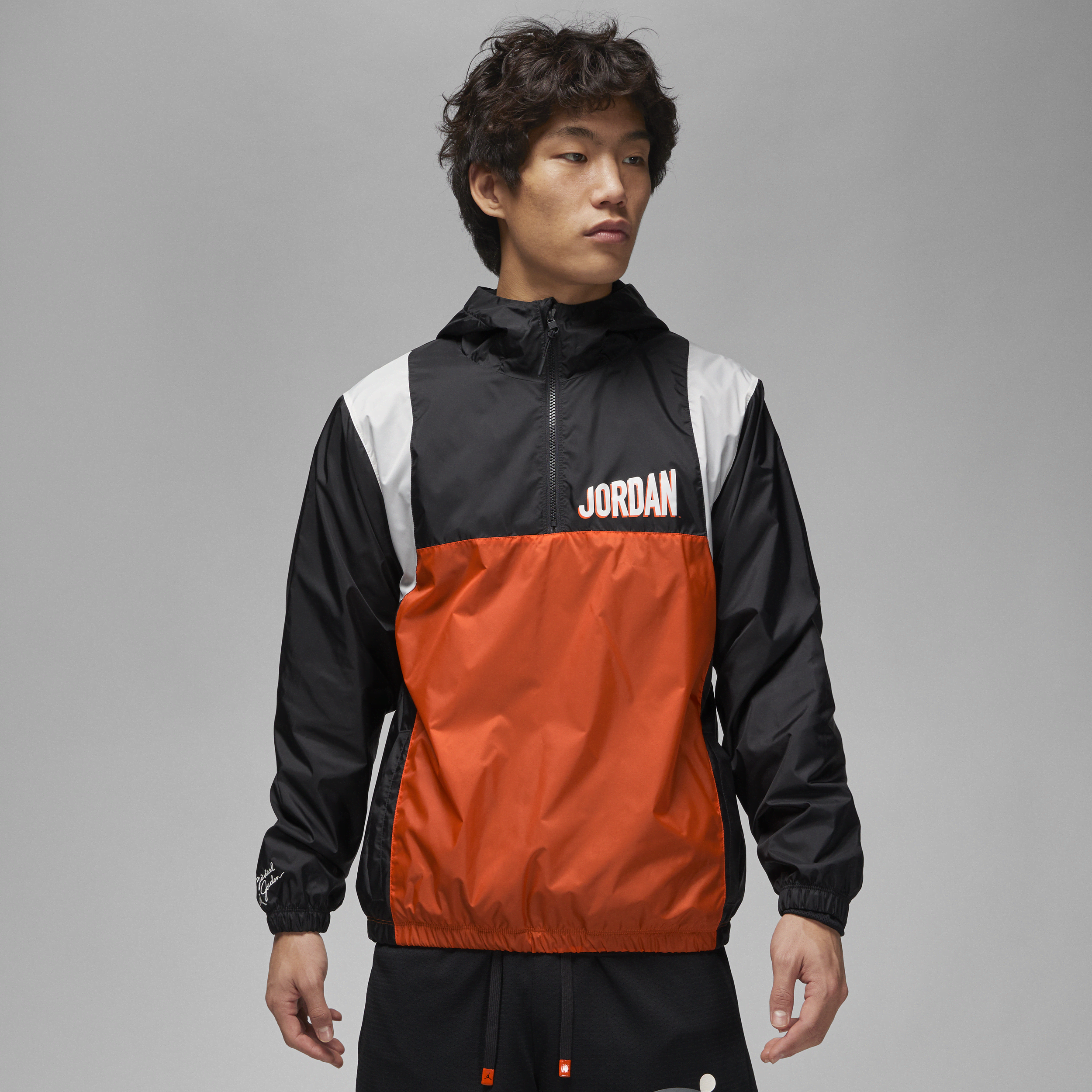 【ナイキ(NIKE)公式ストア】ジョーダン フライト MVP メンズ フーデッド プルオーバー ジャケット DV7601-010 ブラック 【ナイキ(NIKE)公式ストア】ジョーダン フライト MVP メンズ フーデッド プルオーバー ジャケット DV7601-010 ブラック