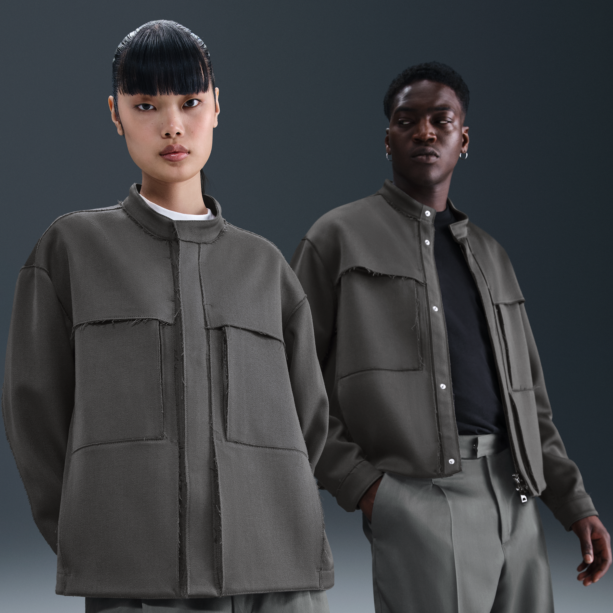 【ナイキ(NIKE)公式ストア】ナイキ Every Stitch Considered ローカット ジャケット HM6491-039 グレー 【ナイキ(NIKE)公式ストア】ナイキ Every Stitch Considered ローカット ジャケット HM6491-039 グレー