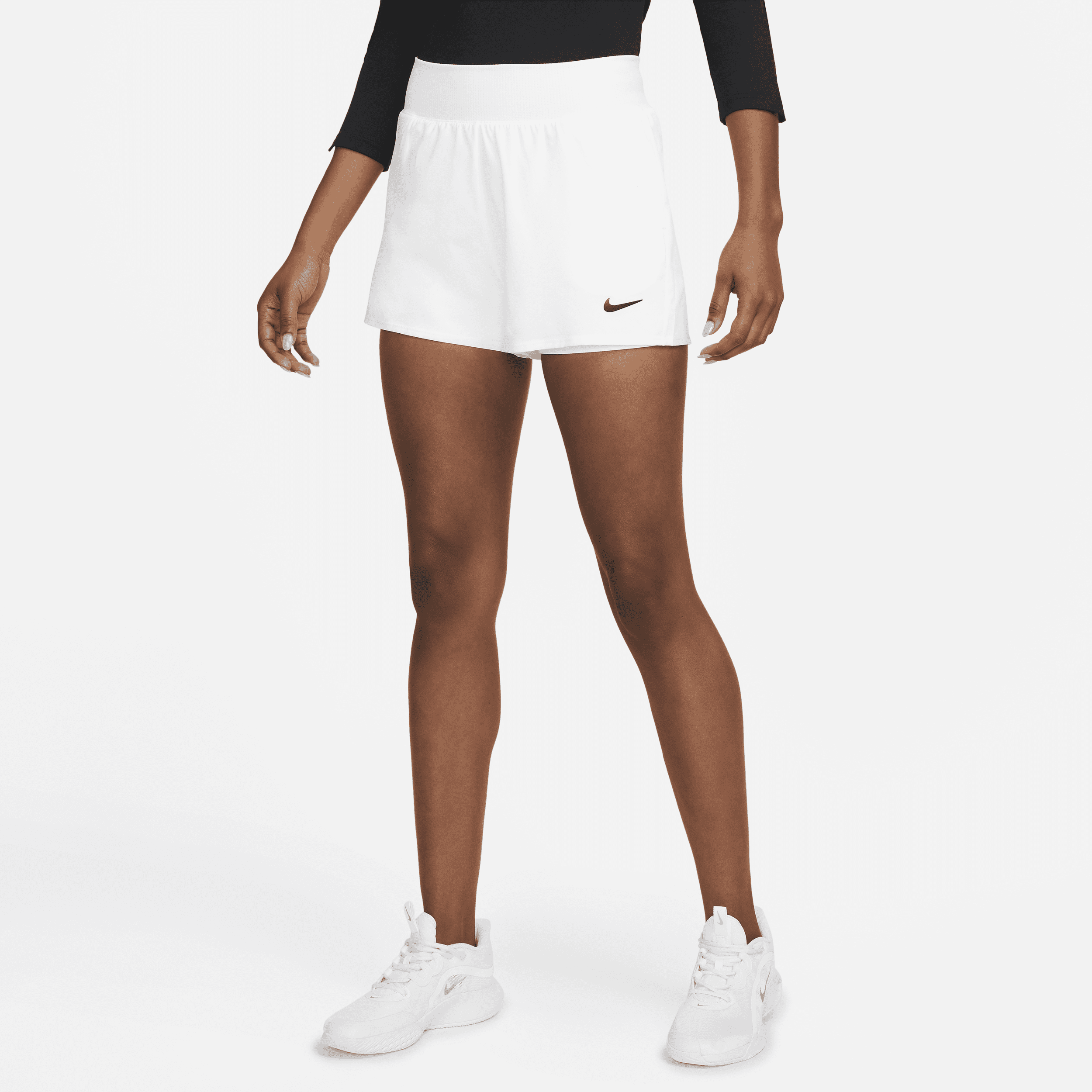 Shorts da tennis NikeCourt Victory - Donna - Bianco