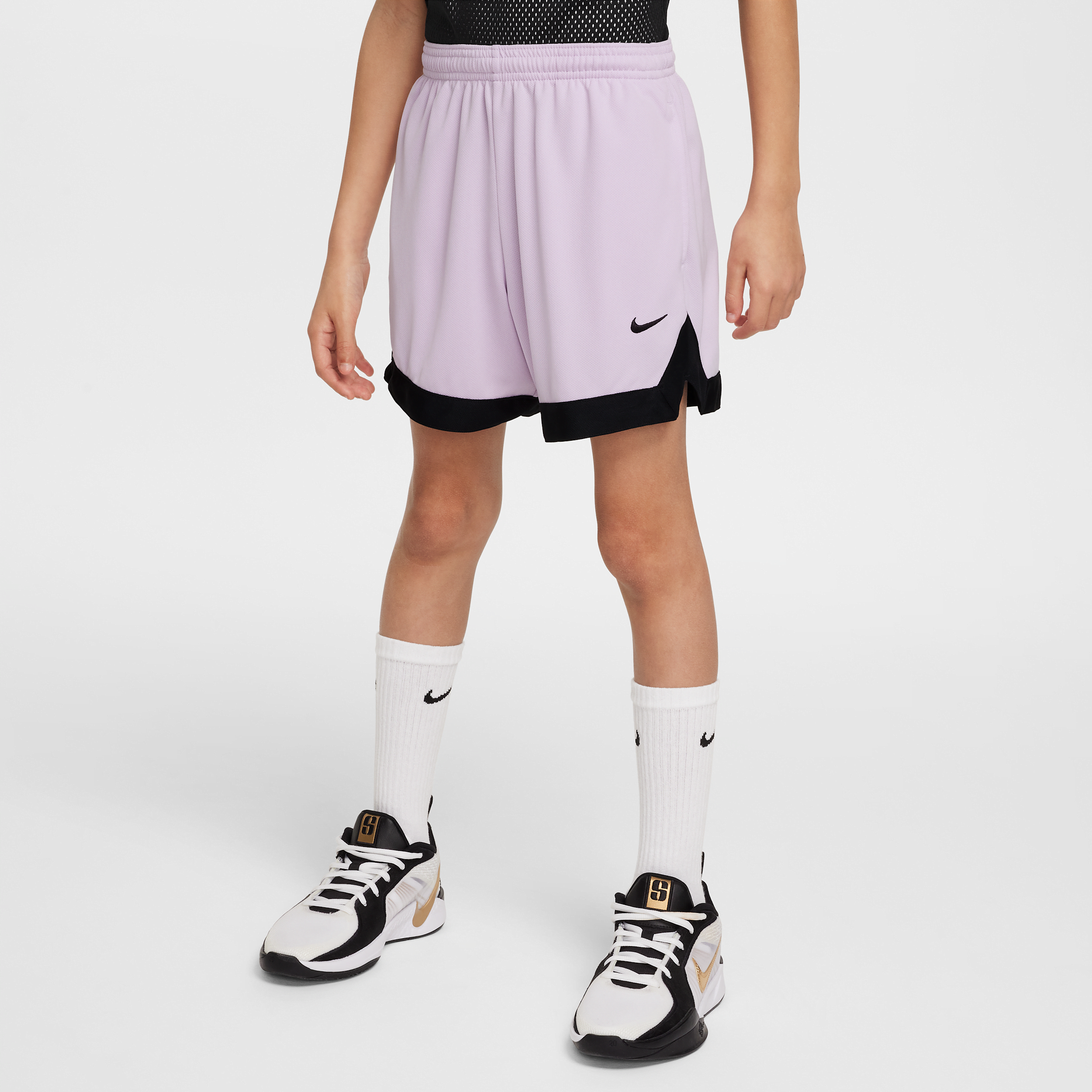 【ナイキ(NIKE)公式ストア】ナイキ コート ジュニア Dri-FIT 13cm バスケットボールショートパンツ HJ0565-537 パープル 【ナイキ(NIKE)公式ストア】ナイキ コート ジュニア Dri-FIT 13cm バスケットボールショートパンツ HJ0565-537 パープル