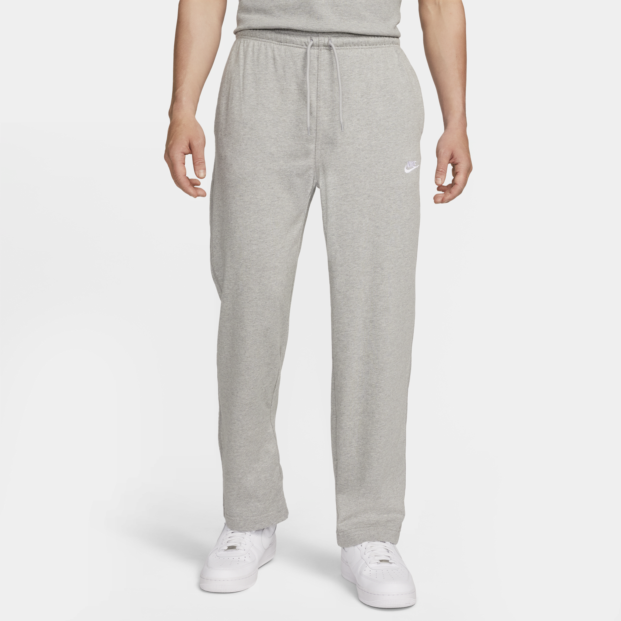 【ナイキ(NIKE)公式ストア】ナイキ スポーツウェア クラブ メンズ ニット オープンヘム パンツ FQ4333-063 グレー 【ナイキ(NIKE)公式ストア】ナイキ スポーツウェア クラブ メンズ ニット オープンヘム パンツ FQ4333-063 グレー