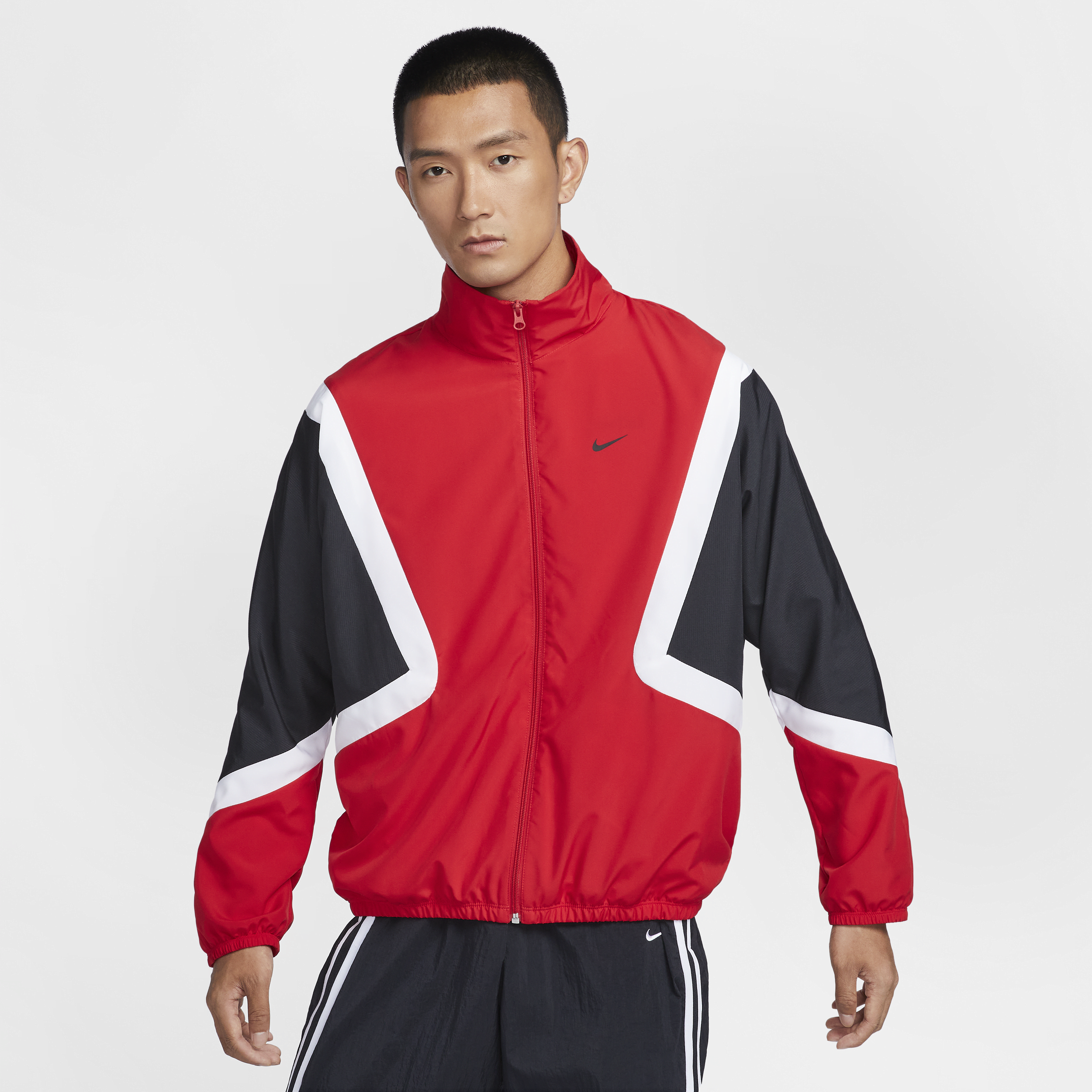 【ナイキ(NIKE)公式ストア】ナイキ アイコン メンズ ウーブン バスケットボールジャケット FZ0249-657 レッド 【ナイキ(NIKE)公式ストア】ナイキ アイコン メンズ ウーブン バスケットボールジャケット FZ0249-657 レッド
