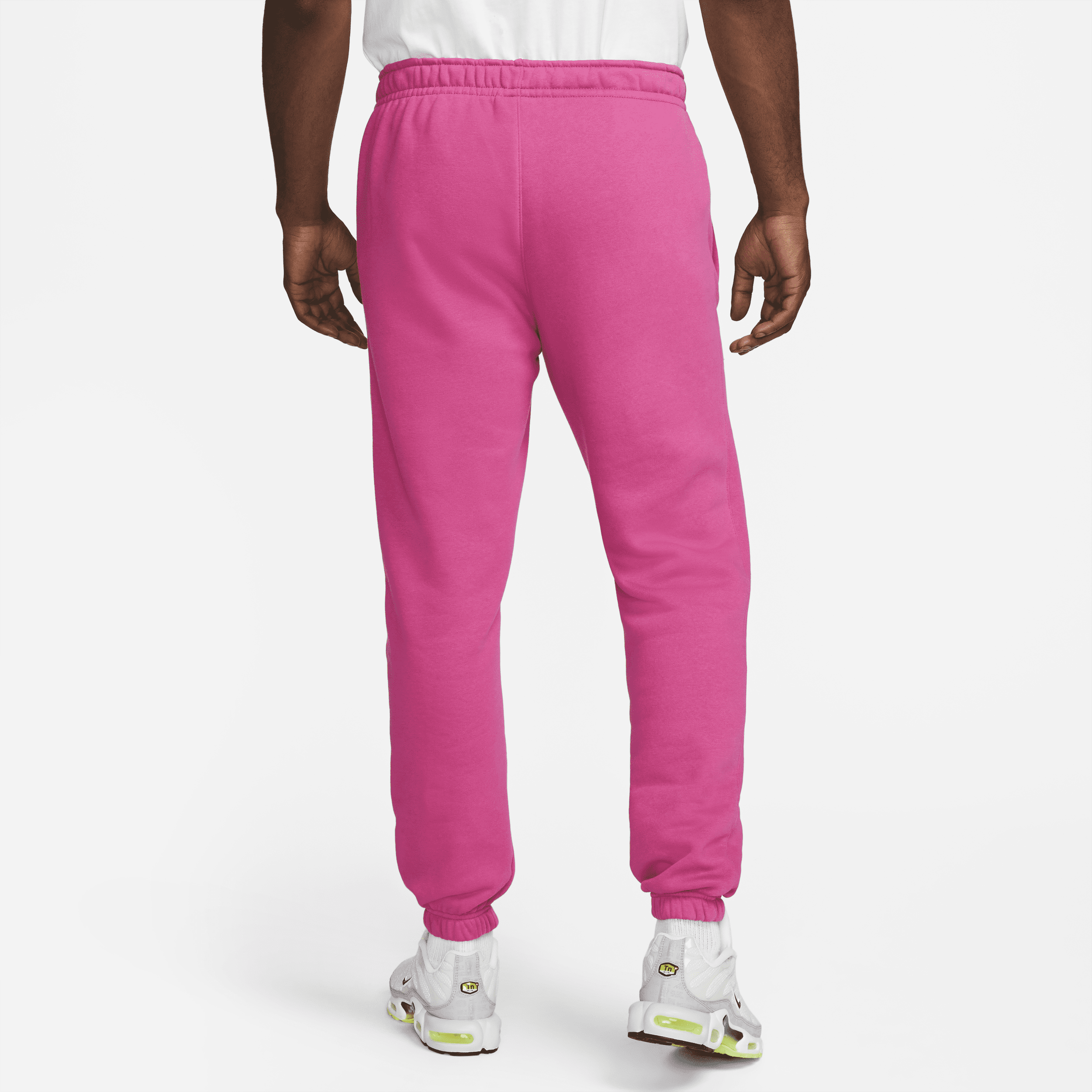 Mens pink nike clearance joggers