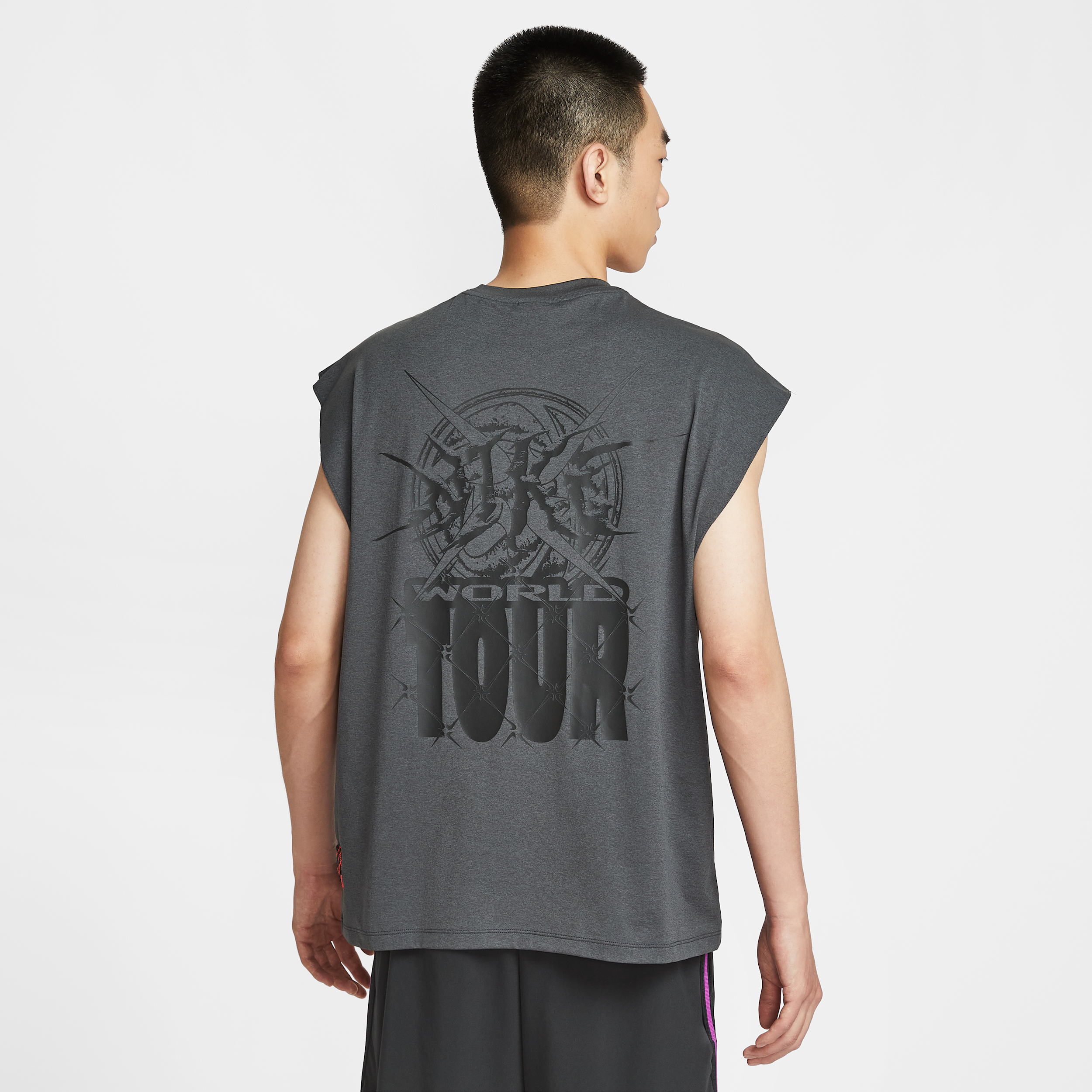 【ナイキ(NIKE)公式ストア】ナイキ メンズ Dri-FIT スリーブレス バスケットボールトップ HV1889-060 グレー 【ナイキ(NIKE)公式ストア】ナイキ メンズ Dri-FIT スリーブレス バスケットボールトップ HV1889-060 グレー