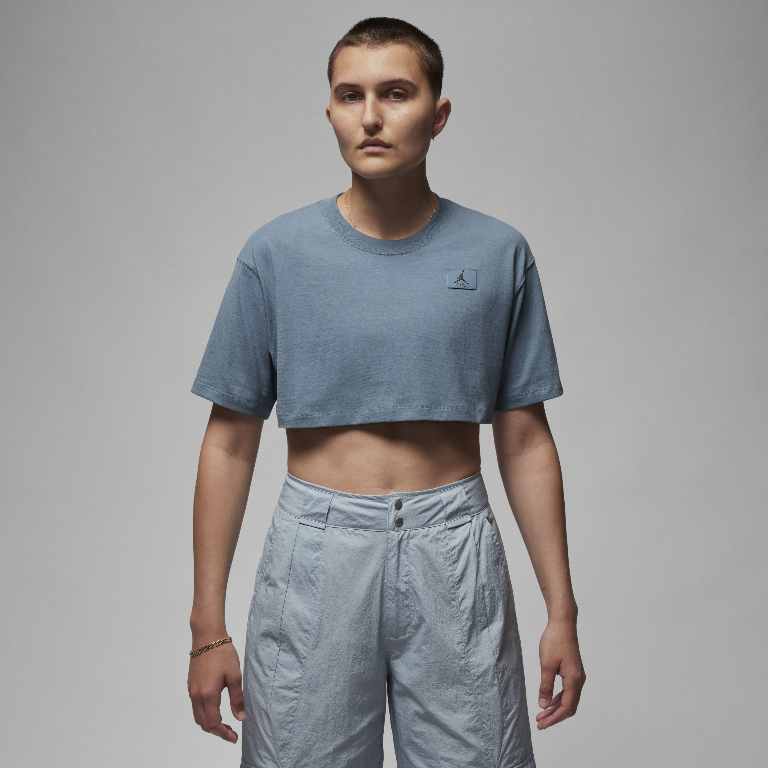 Nike T-shirt corta Jordan Sport – Donna - Blu