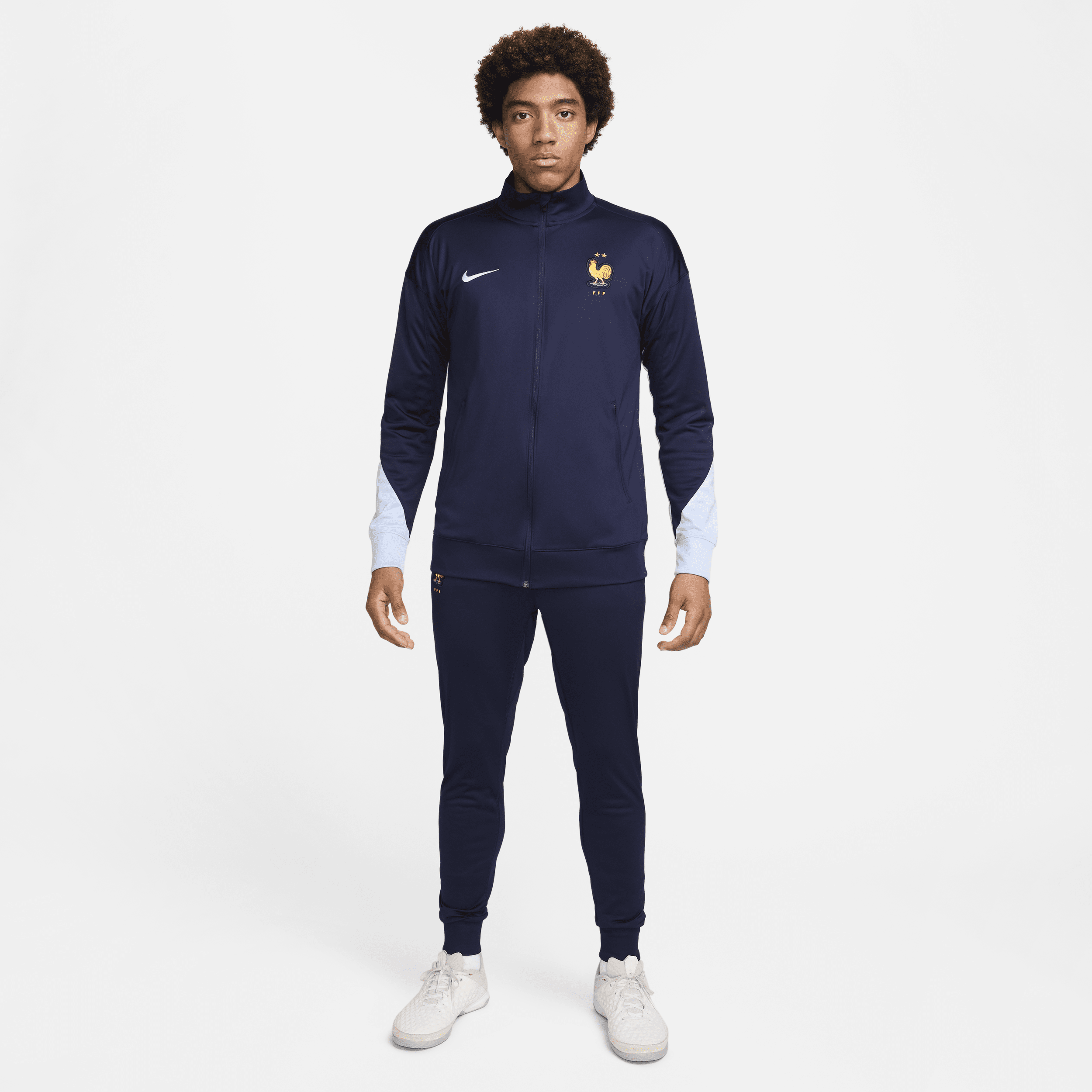 Tuta da calcio in maglia Nike Dri-FIT FFF Strike – Uomo - Blu